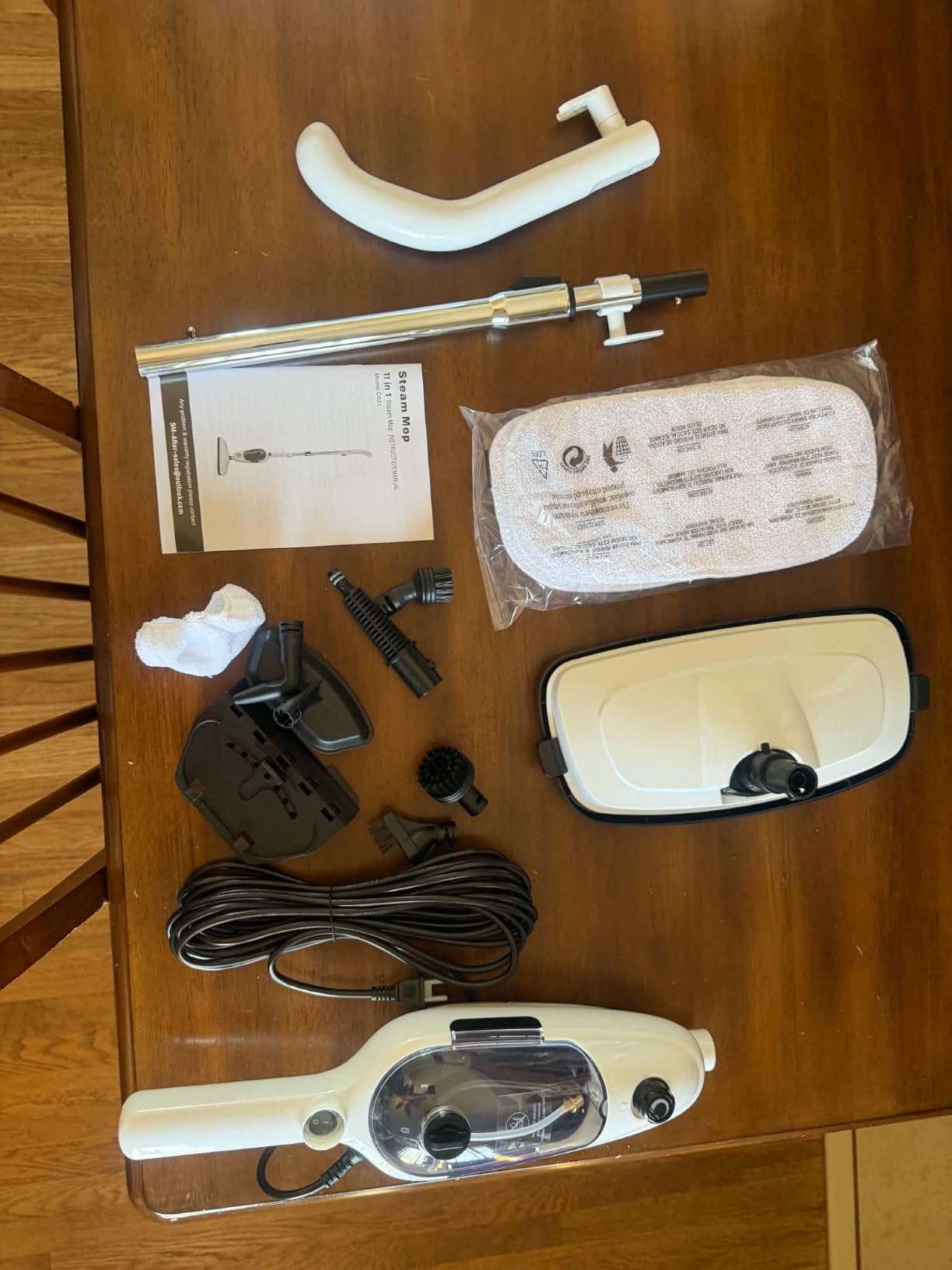 11-in-1 Steam Mop, Powerful Handheld Steam Cleaner for Home with 23FT Cord customer photo 1