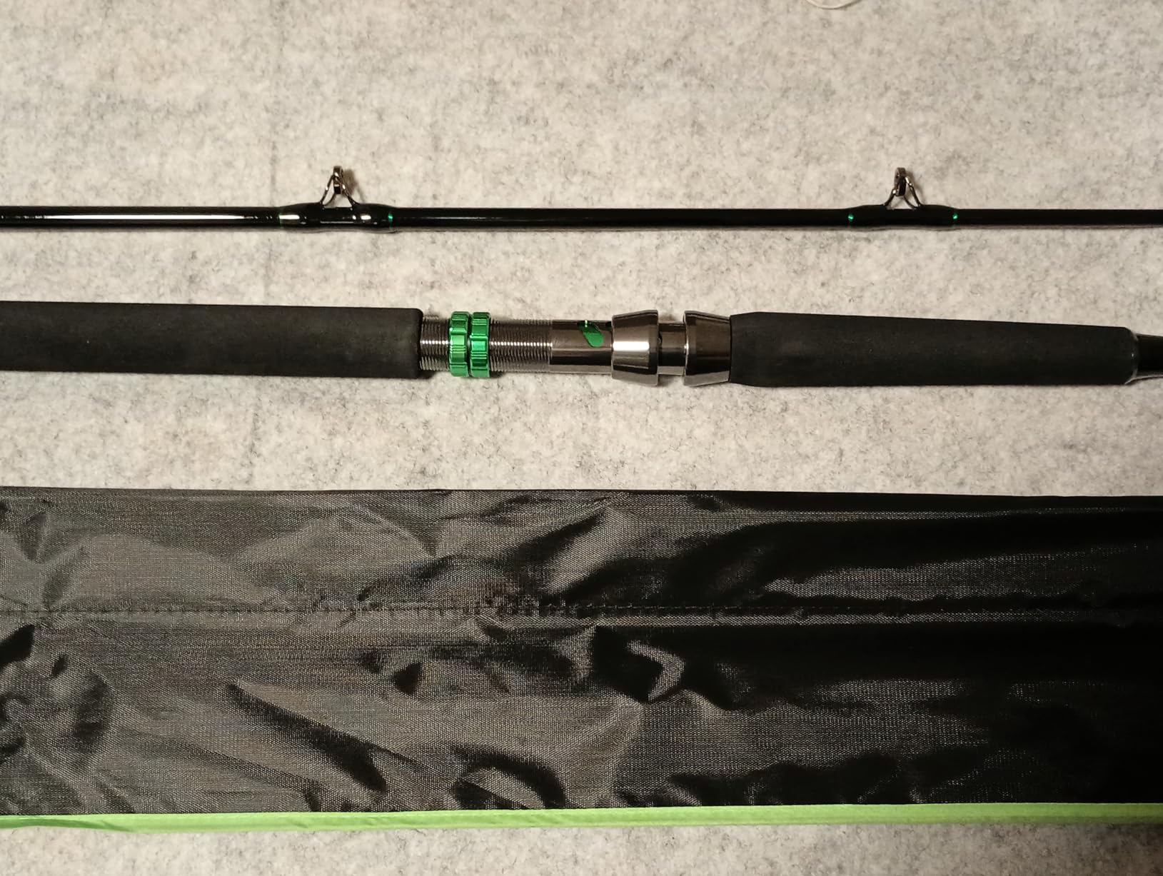 Sougayilang Catfish Rod and Reel Combo, 2-Piece MH Conventional Reel Fishing Combo, 25 lb Carbon Drag for Large Flathead and Blue Catfish, Saltwater-Ready for Salmon and Steelhead Bottom Fishing customer photo 2