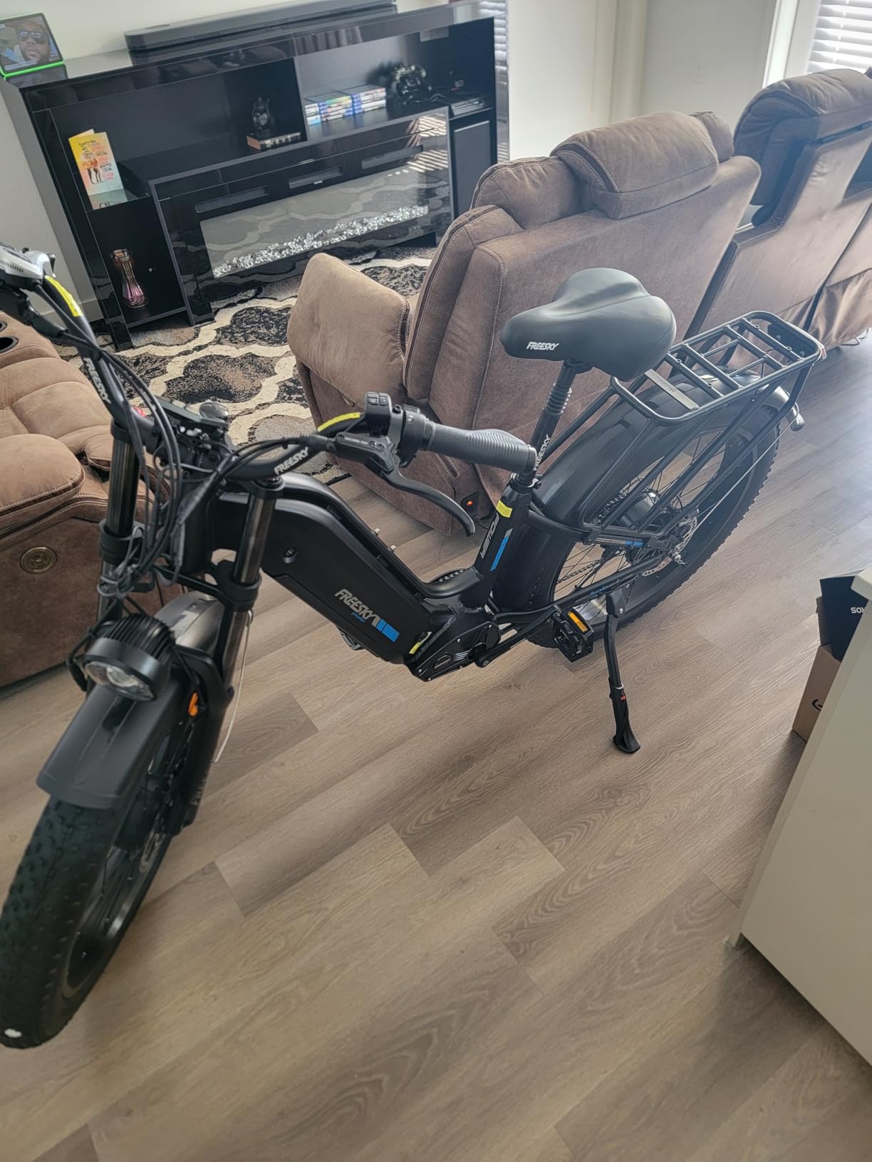 FREESKY Dual Motor Electric Bike for Adults 26