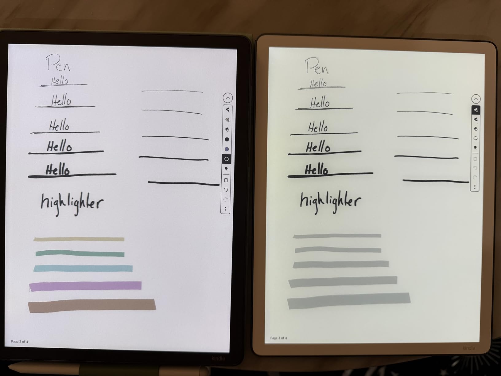 Amazon Kindle Scribe 64GB (newest model) — 11” display with front light, paper-like feel, and no distractions — Write in notebooks, docs, and books. Pen included - Graphite customer photo 2