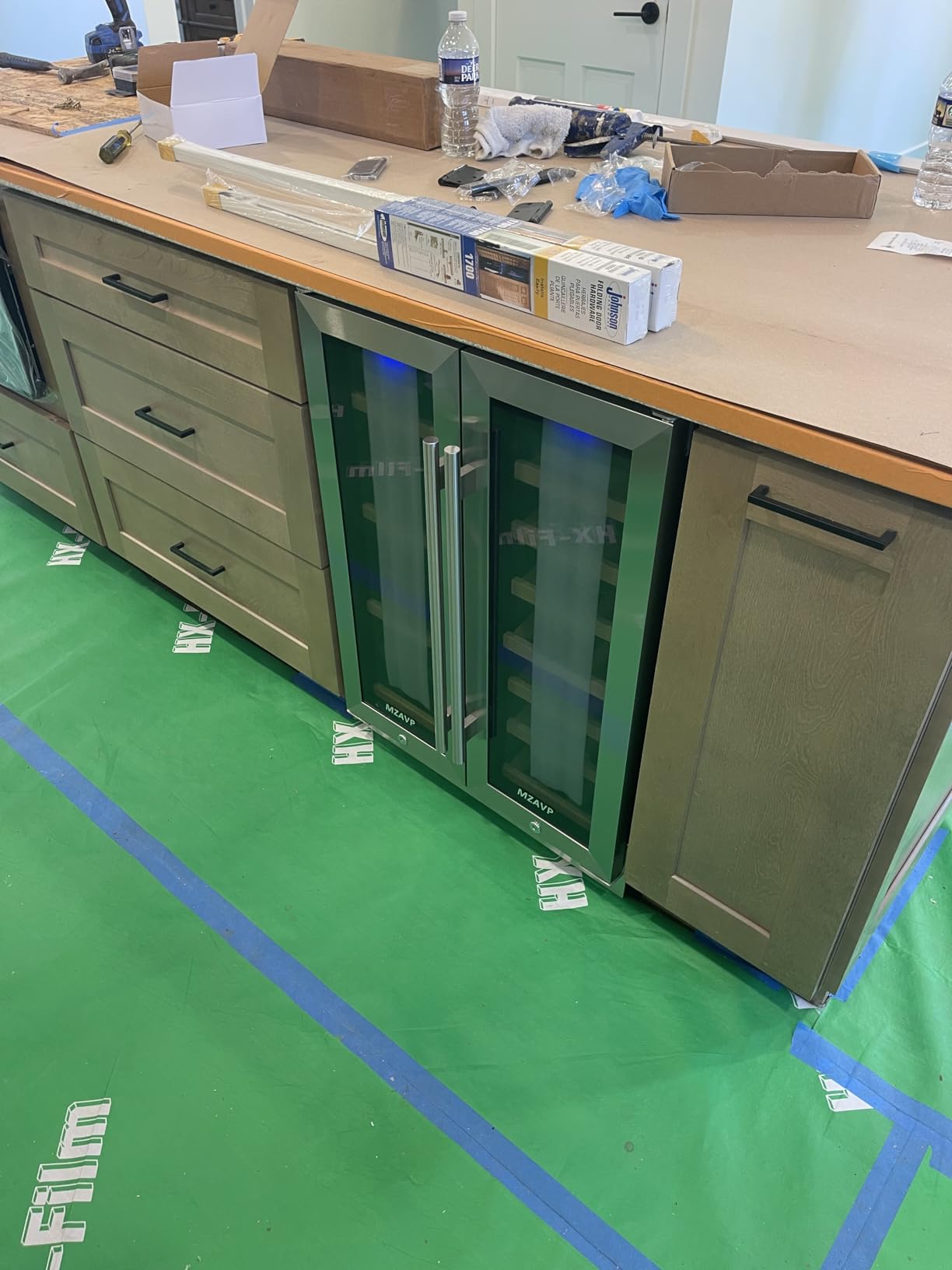 24 Inch Outdoor Beverage Refrigerator, Stainless Steel Outdoor Fridge 180 Can Under Counter Built-in/Freestanding, Waterproof, Fast Cooling, Low Noise - Outdoor Refrigerator for Home and Patio customer photo 1