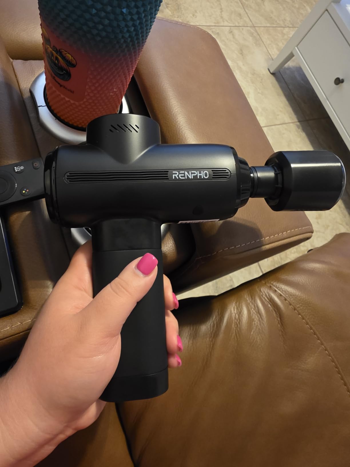RENPHO Active Thermacool 2 Massage Gun with Intuitive Heat and Cold Control customer photo 1