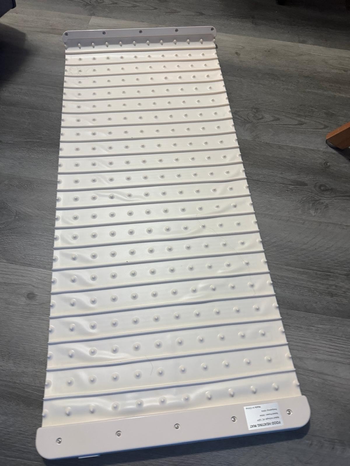 Warming Mat for Food, 26x15 Inch, Off White, Fast Heat, Child Lock customer photo 1