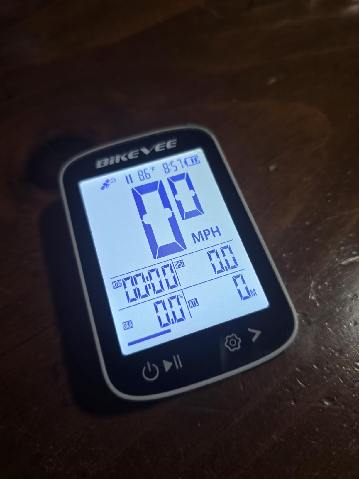 GPS Bike Computer, Wireless, 2.4