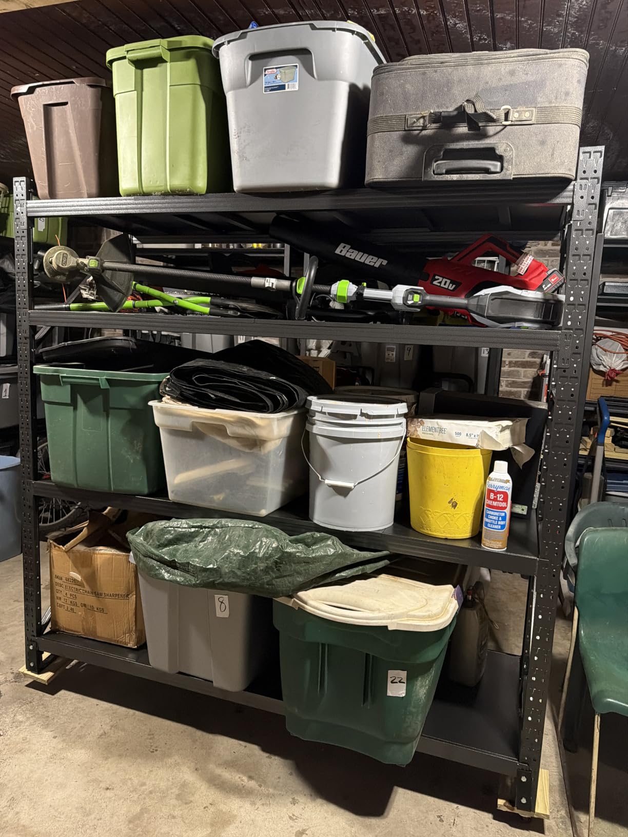 6000LBS Heavy Duty Garage Shelving Units,79