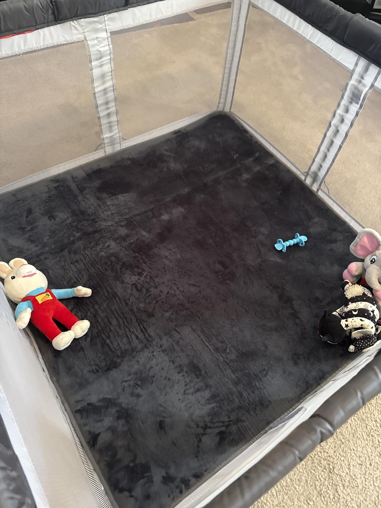 SEPARO Thick Baby Play Mat for Floor,50x50 Playpen Mat,Safe,Tummy Time Mats customer photo 2