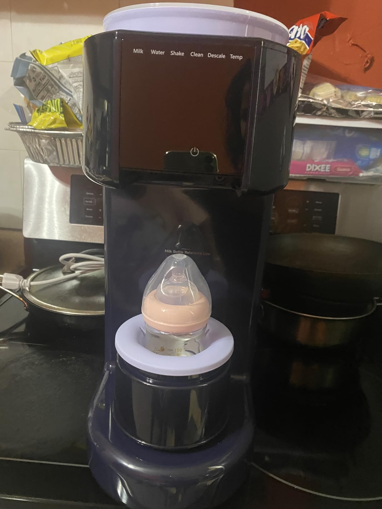 MOMFANN Auto Baby Formula Maker, Fast Formula Dispenser for Instantly Mix customer photo 2