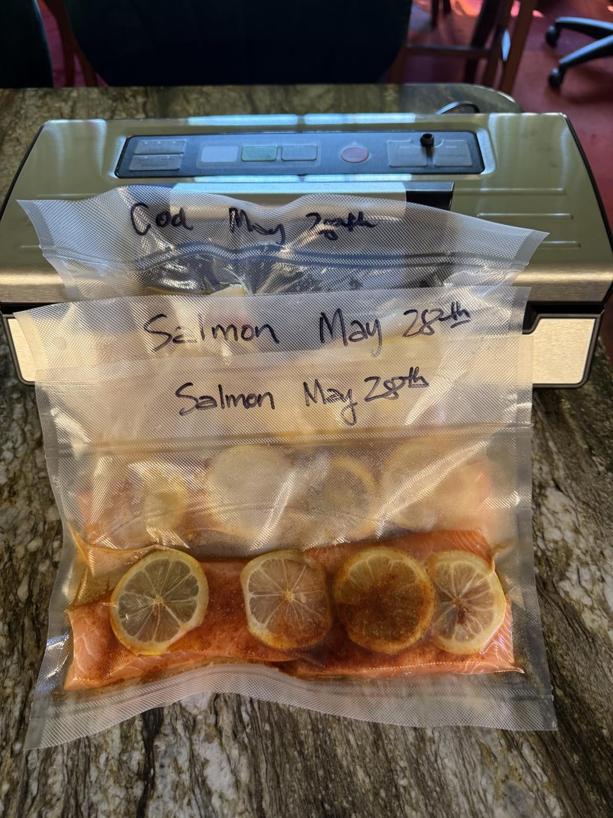 Gasbye Chamber Vacuum Sealer – 5.3QT Large Chamber, Replaceable 11.5