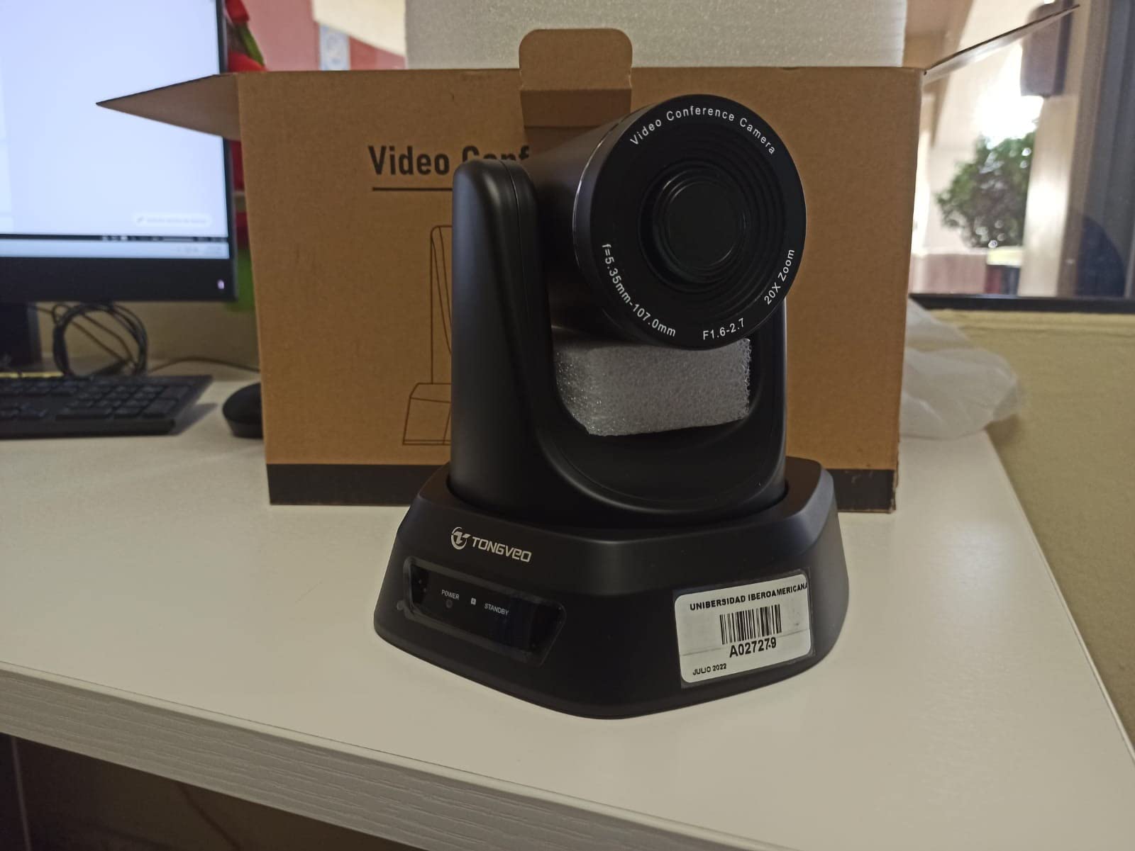 TONGVEO 4K AI PTZ Camera with Auto Tracking and 20X Optical Zoom, Conference Room Webcam with HDMI/USB3.0/LAN/PoE, Ideal for Church Worship, Zoom Meetings, Live Streaming and Education customer photo 2