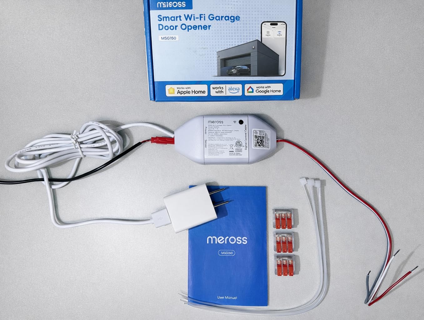 meross Smart Garage Door Opener Remote, Apple HomeKit Support, MSG150HK customer photo 2