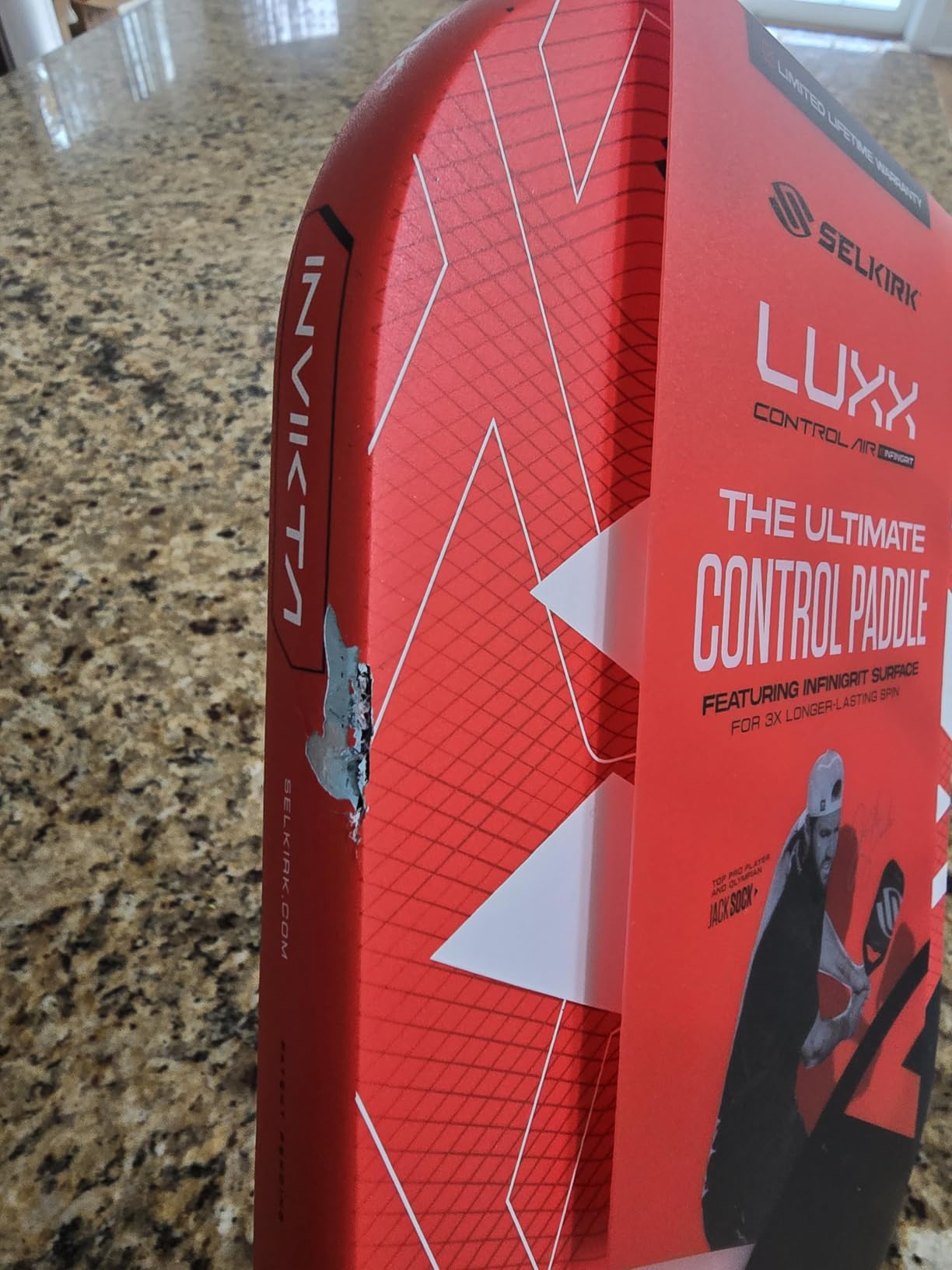 Selkirk Sport LUXX Control Pickleball Paddle | Carbon Fiber InfiniGrit customer photo 1