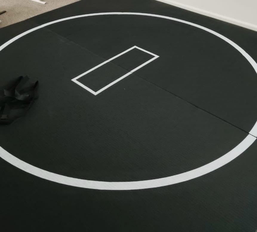 Wrestling Mat for Home 10x10 Feet MMA Mat for BJJ Jiu Jitsu Judo Grappling customer photo 2