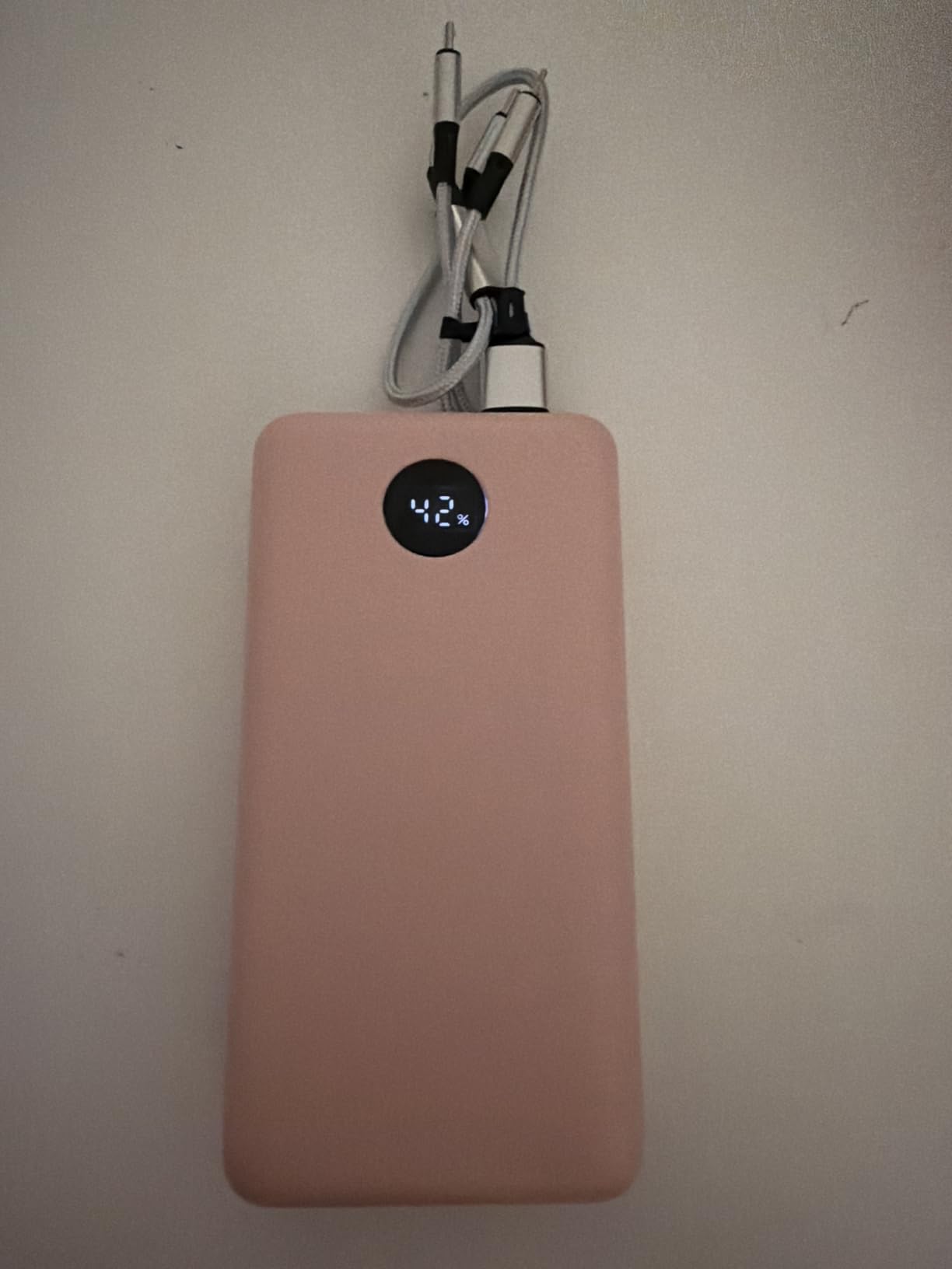 ZZI Portable Charger Power Bank 60000mAh, 22.5W PD Fast-Charge Battery Pack | Charge 5 Devices, 3-Ports & 3 in 1 Cable, 60% in 30min, 10 times for iPhone, Fit All Cell Phone/Tablets,Camping/Travel/Outage customer photo 2
