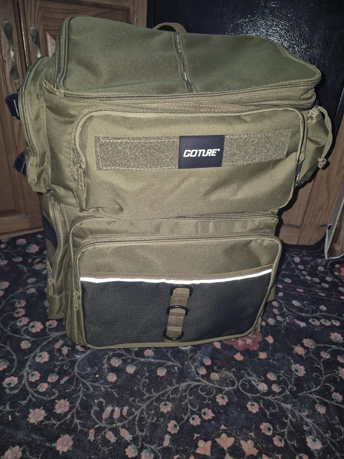Goture 66L Gray Rolling Fishing Bag w/Cooler (No Trays) customer photo 1