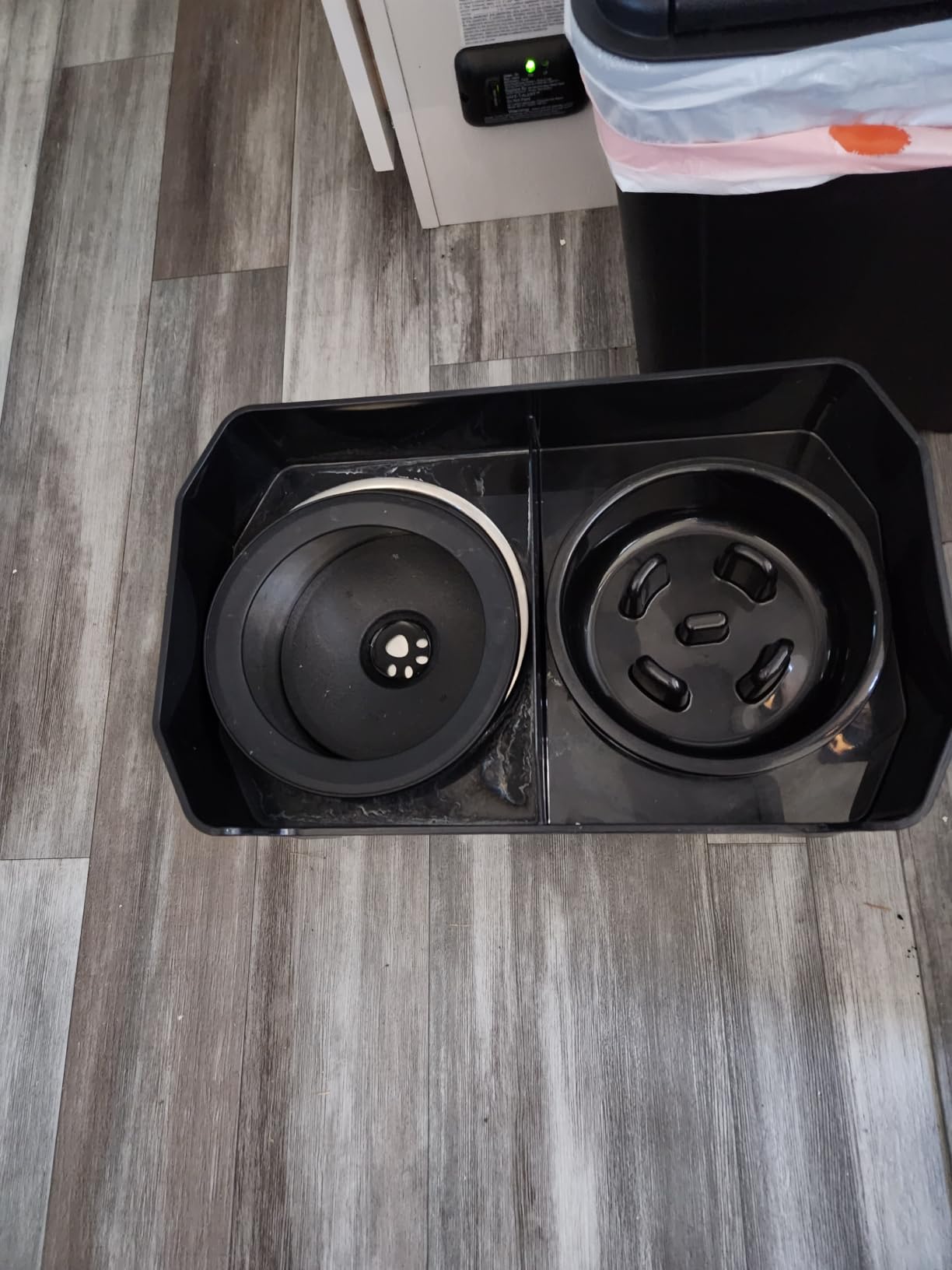 URPOWER Mess Proof Elevated Dog Bowls 4 Height Adjustable Raised Stand customer photo 1