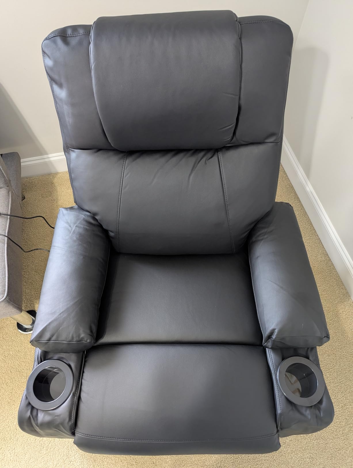 Power Lift Recliner Electric Chair for Elderly with USB Charge Port, Black customer photo 1