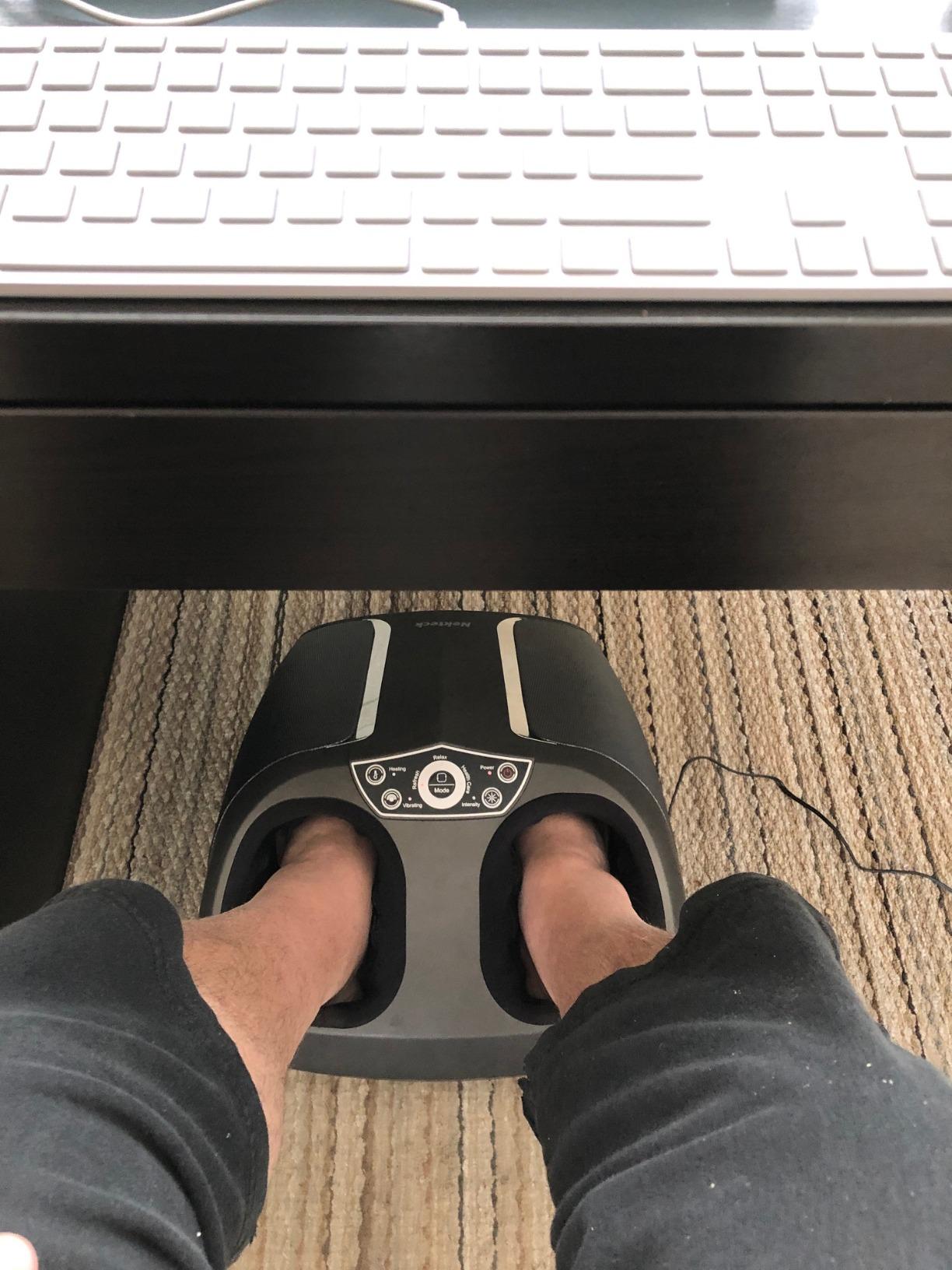 Nekteck Foot Massager with Heat [2026 Upgraded] for Circulation Neuropathy customer photo 2