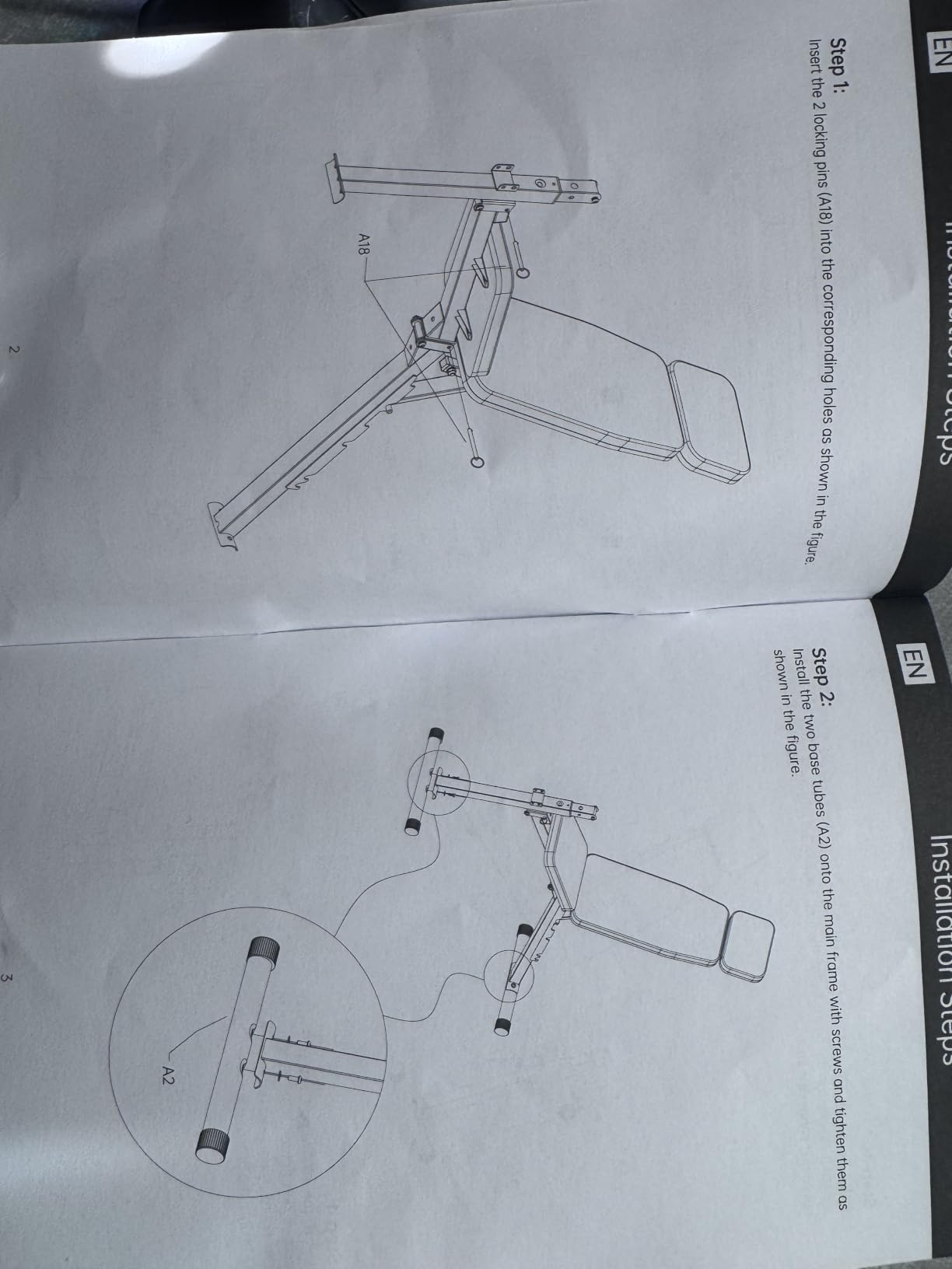 JOROTO Adjustable Weight Bench, Leg & Back Extension, Preacher Curl Bench customer photo 2