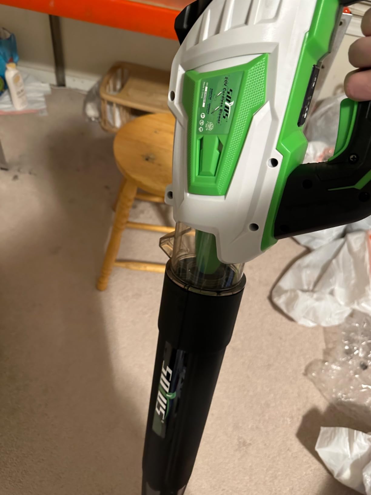 SOYUS 40V Cordless Leaf Blower & Vacuum 3-in-1, Leaf Vacuum for Yard, Lawn customer photo 1