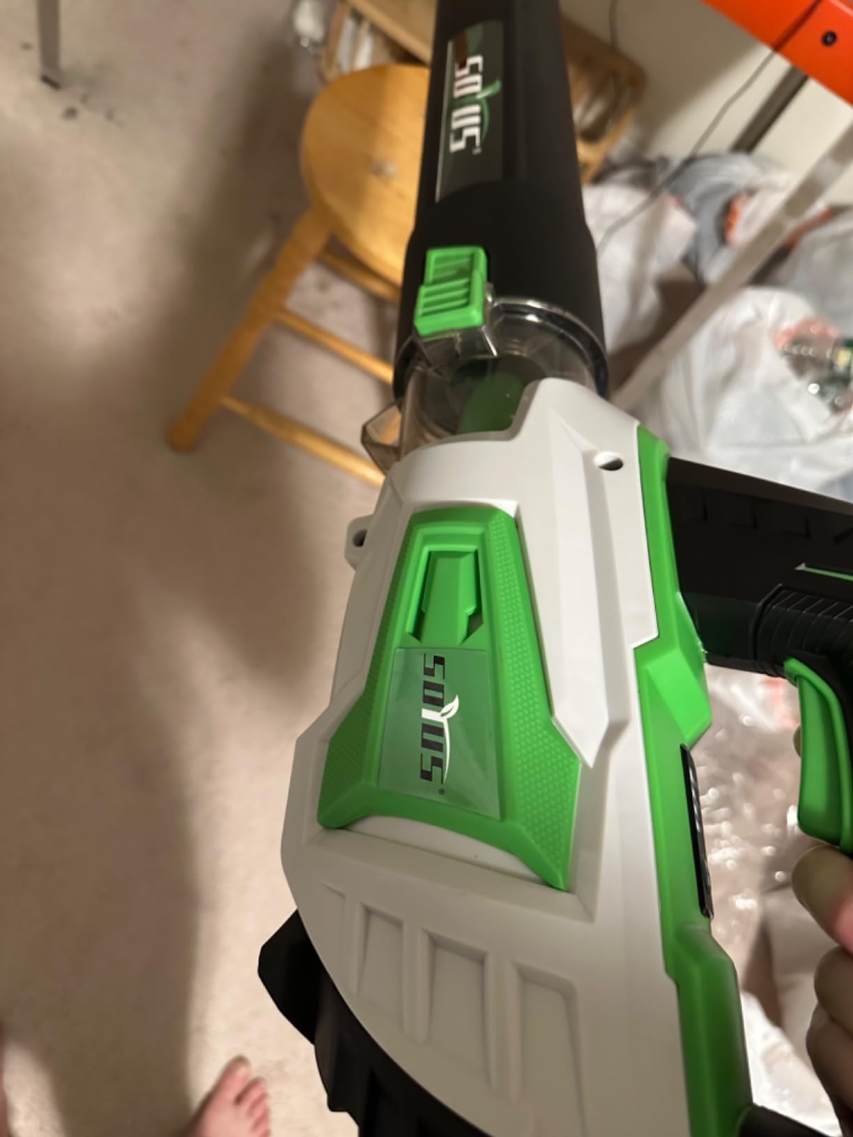 SOYUS 40V Cordless Leaf Blower & Vacuum 3-in-1, Leaf Vacuum for Yard, Lawn customer photo 2