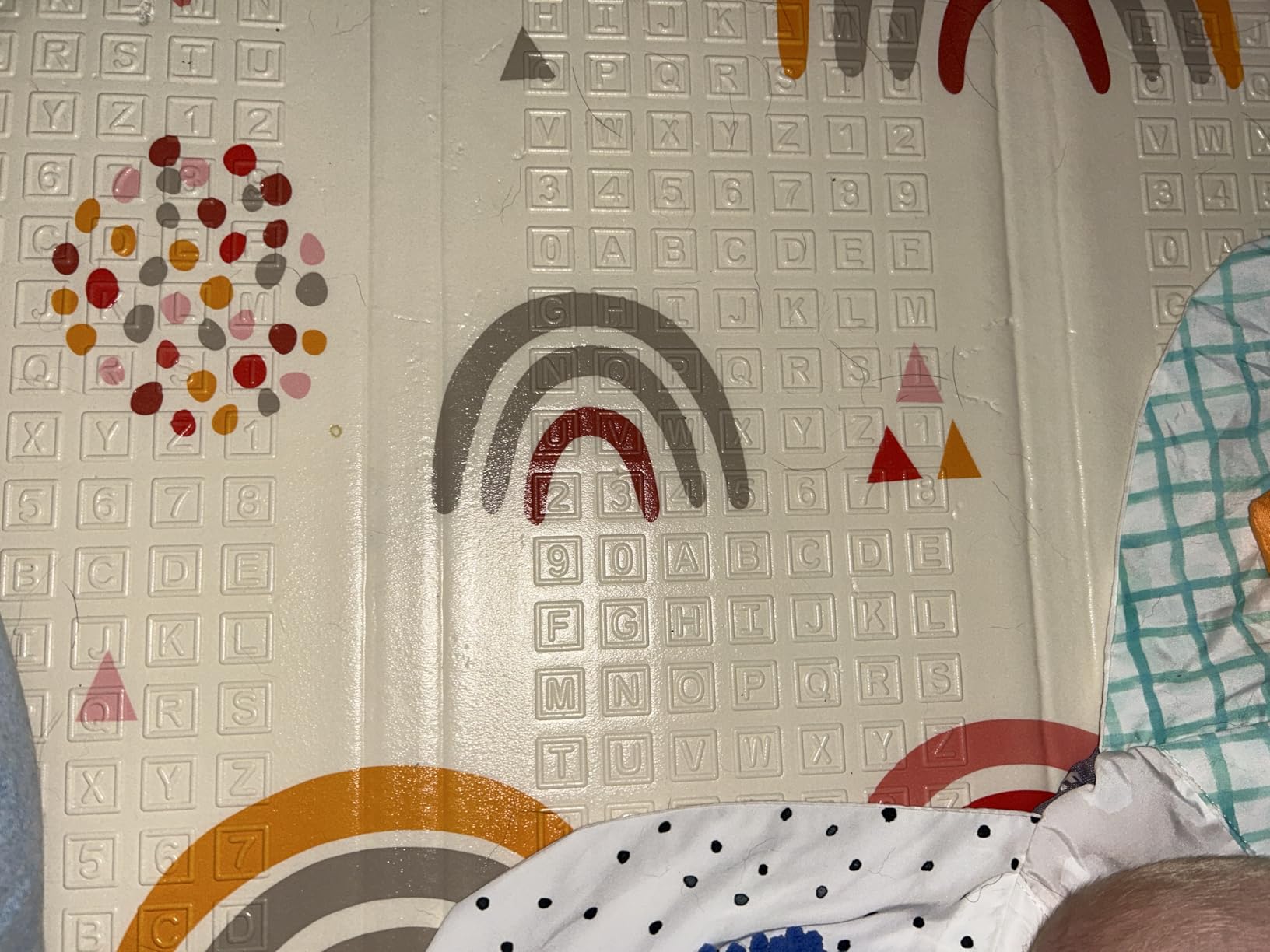 PIGLOG Foldable Baby Play Mat for Floor, Baby Floor Mat for Crawling, Reversible Waterproof & Non-Toxic Baby Foam Playmat, Baby Play Mat for Babies, Infants & Toddlers 6-12 Months customer photo 2