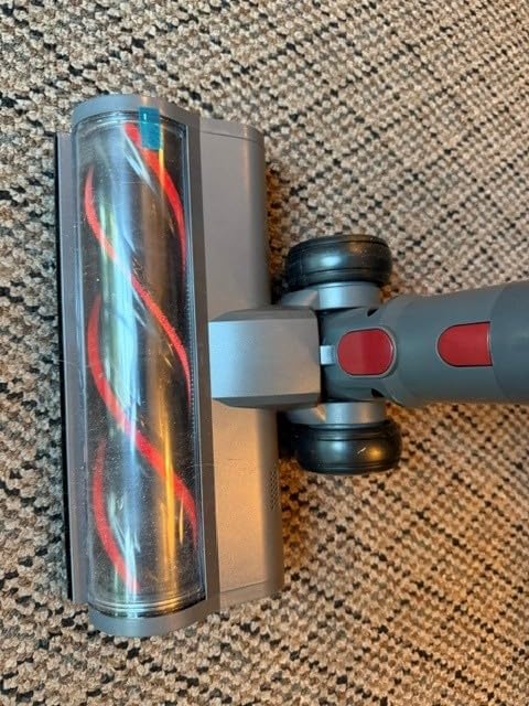 Cordless Vacuum Cleaner, 55KPA 650W 70Mins Stick Vacuum Cleaners for Home with Motorized Bed Brush, Flexible Hose, LED Touchscreen, Auto Mode, Self-Standing & Wall Mount, for Pet Hair Carpet Floor customer photo 1