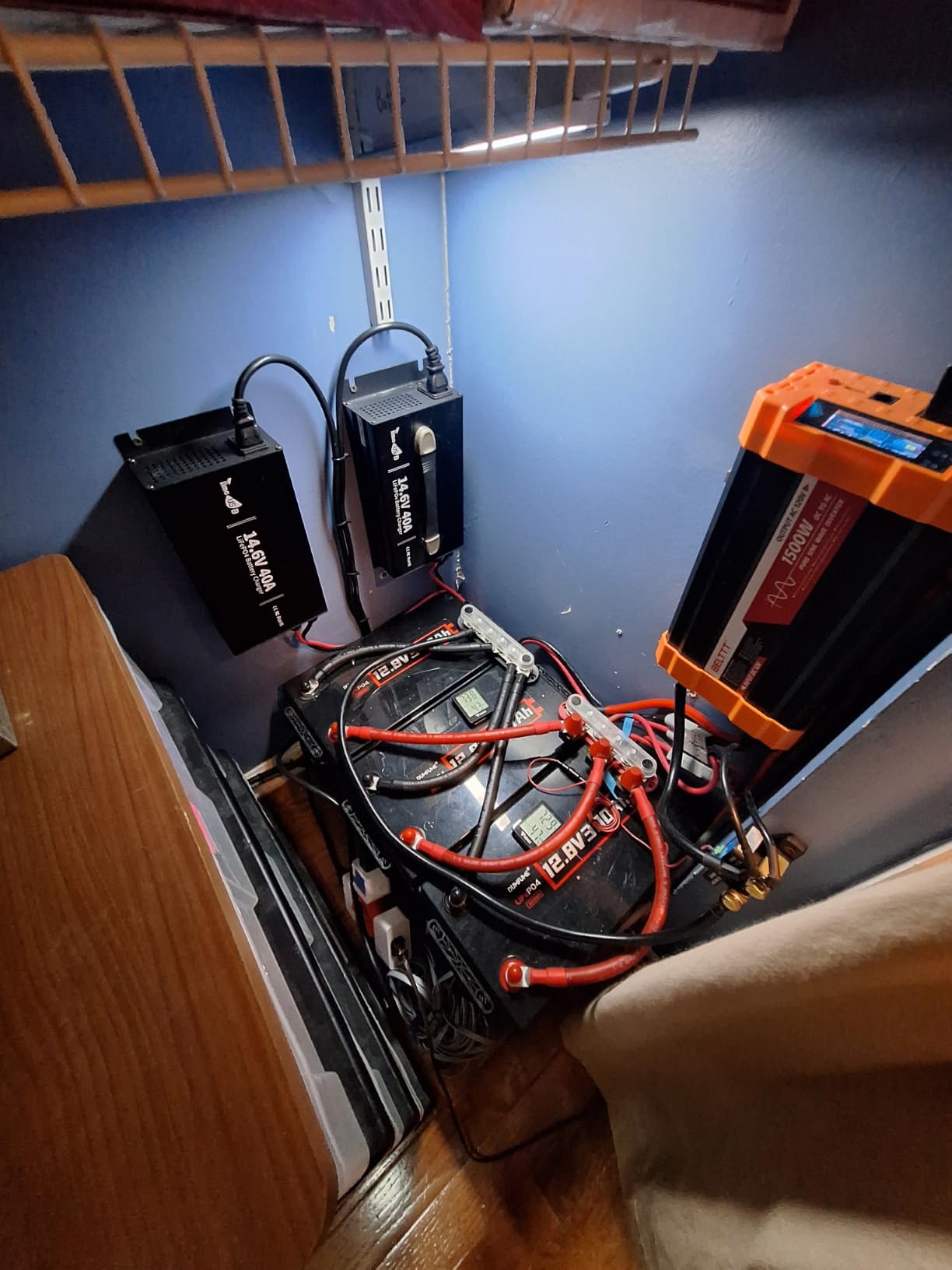 12V 150Ah Max LiFePO4 Battery, IP65 Waterproof 100A BMS customer photo 1