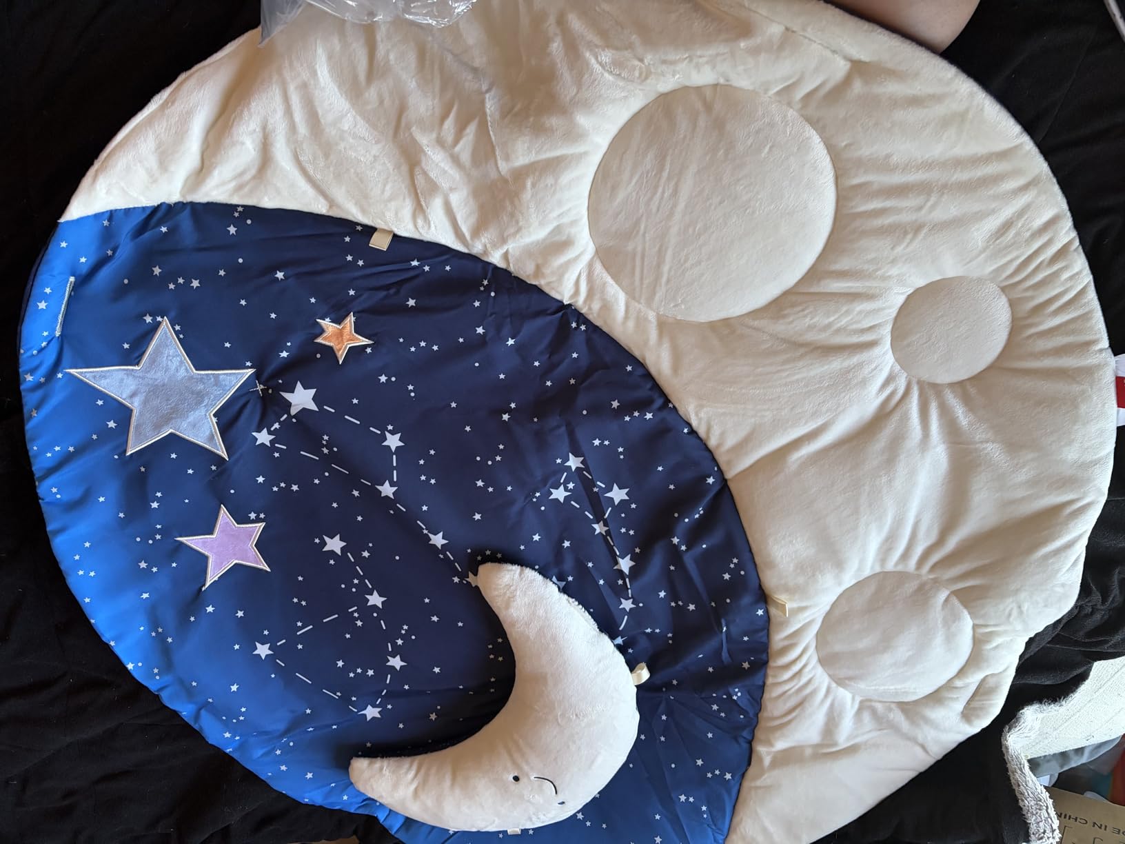 Skip Hop Baby Play Gym Montessori-Inspired 3-in-1 Sensory Tummy Time Activity Mat with 25+ Developmental Activities 4 Toys and 5 Parent Guide Cards with Stage-Based Activities Discoverosity Age 0-2y customer photo 1