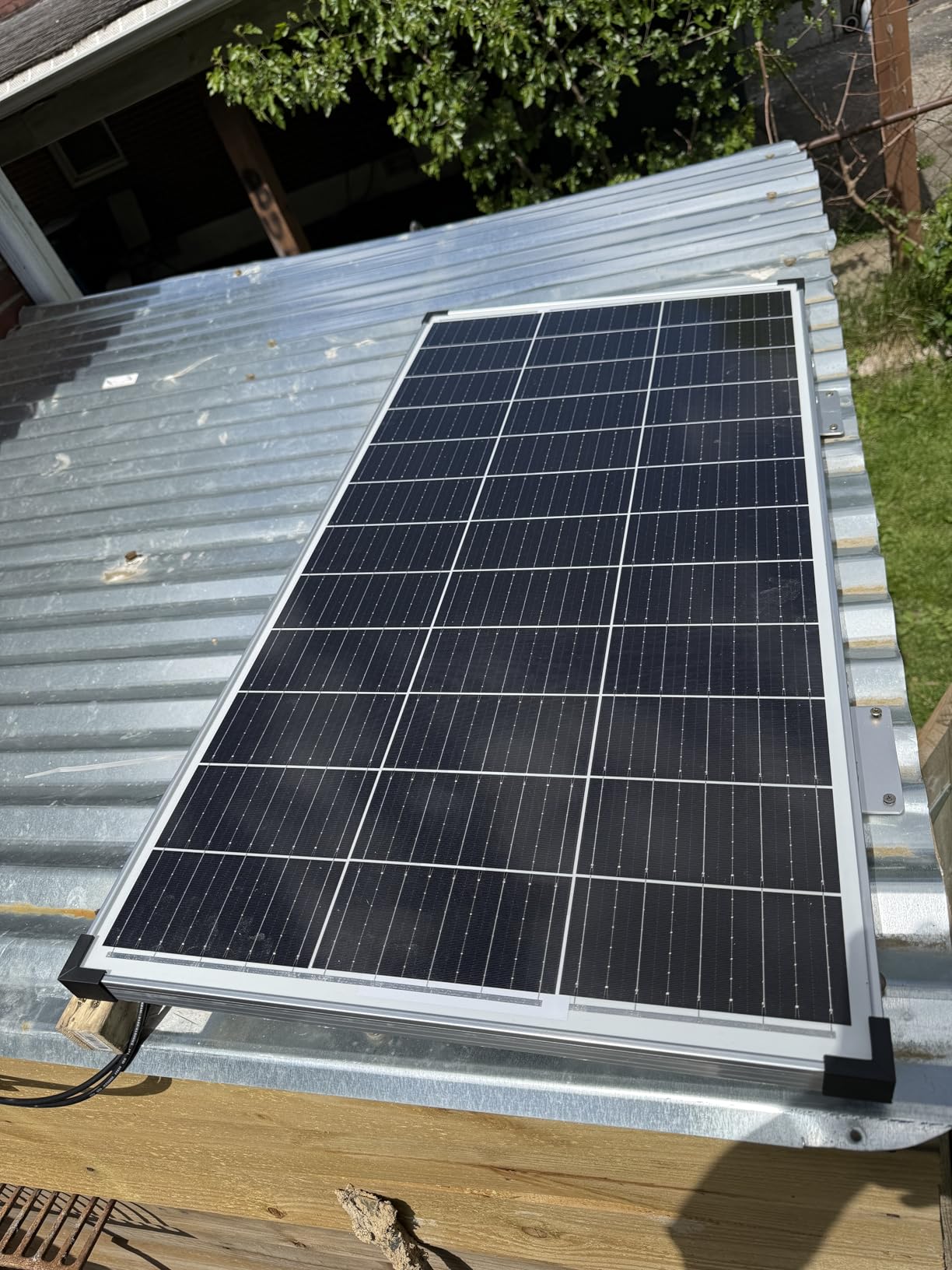 100W Solar Panel Kit 12V Battery Maintainer customer photo 1