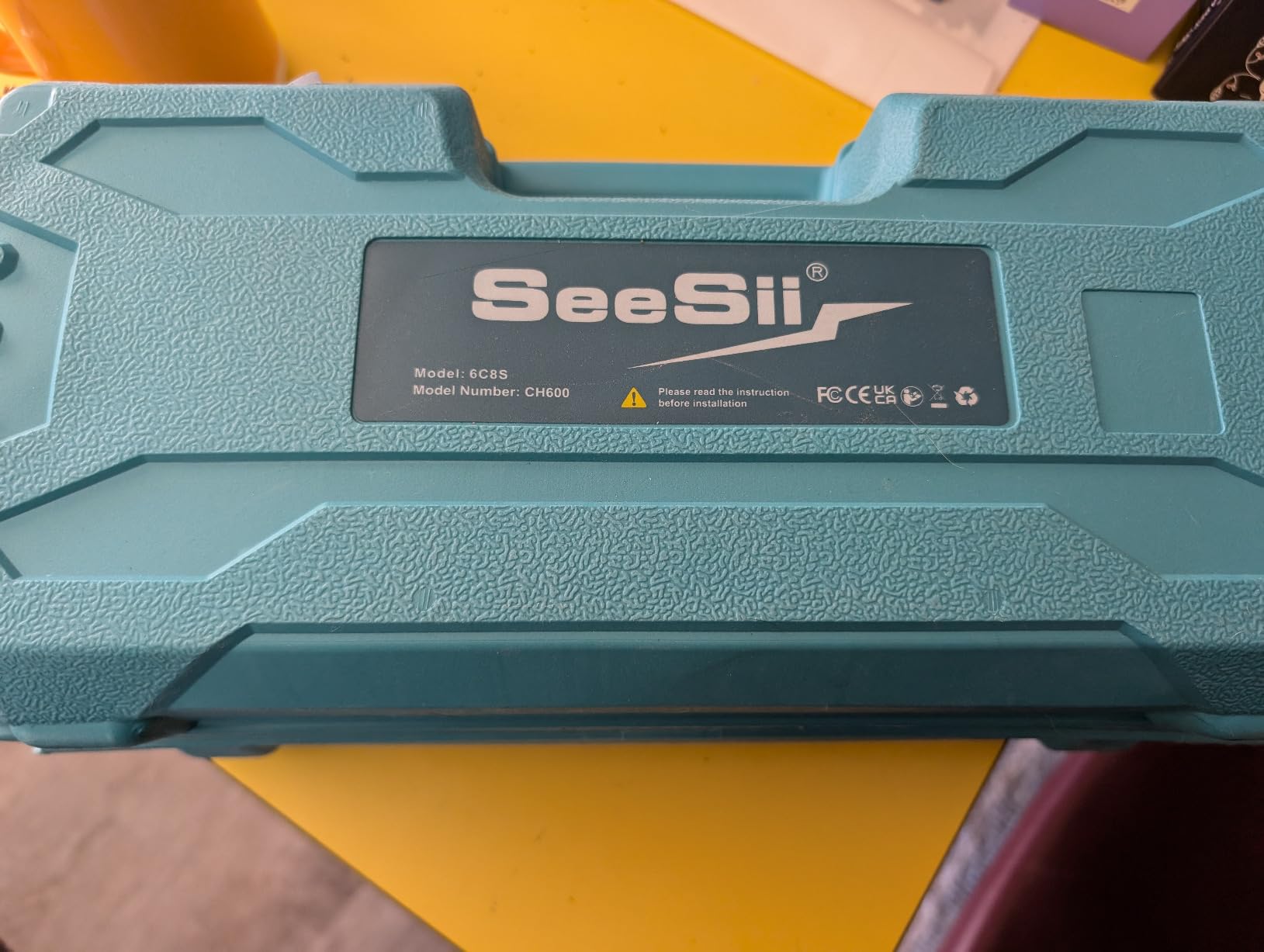SEESII Electric Chainsaw Sharpener Kit, 35000RPM, 6 Upgraded Diamond Bits customer photo 2