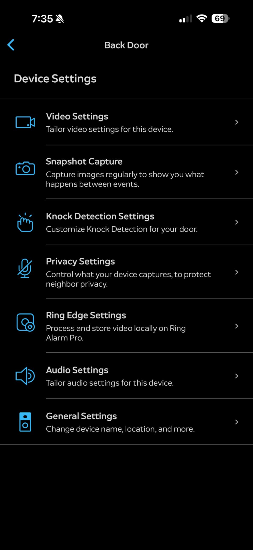 Ring Peephole Cam 2K (Newest Model), replaces physical peephole viewing with Retinal 2K and wide-angle video, renter-friendly installation, Speckled Gray customer photo 2
