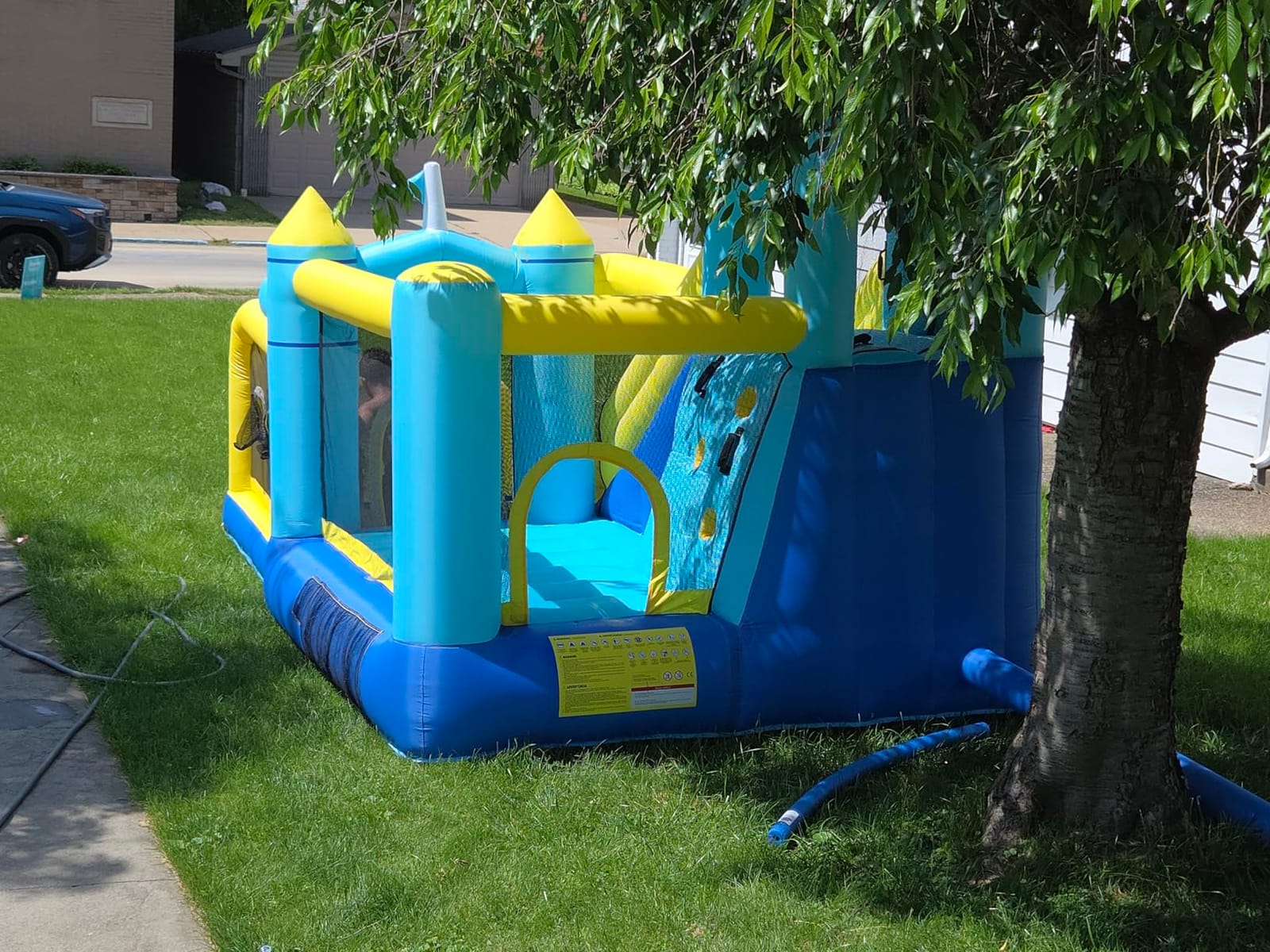 Bounce House, 8-in-1 Gameplay Mode Inflatable Bounce House for Kids customer photo 2