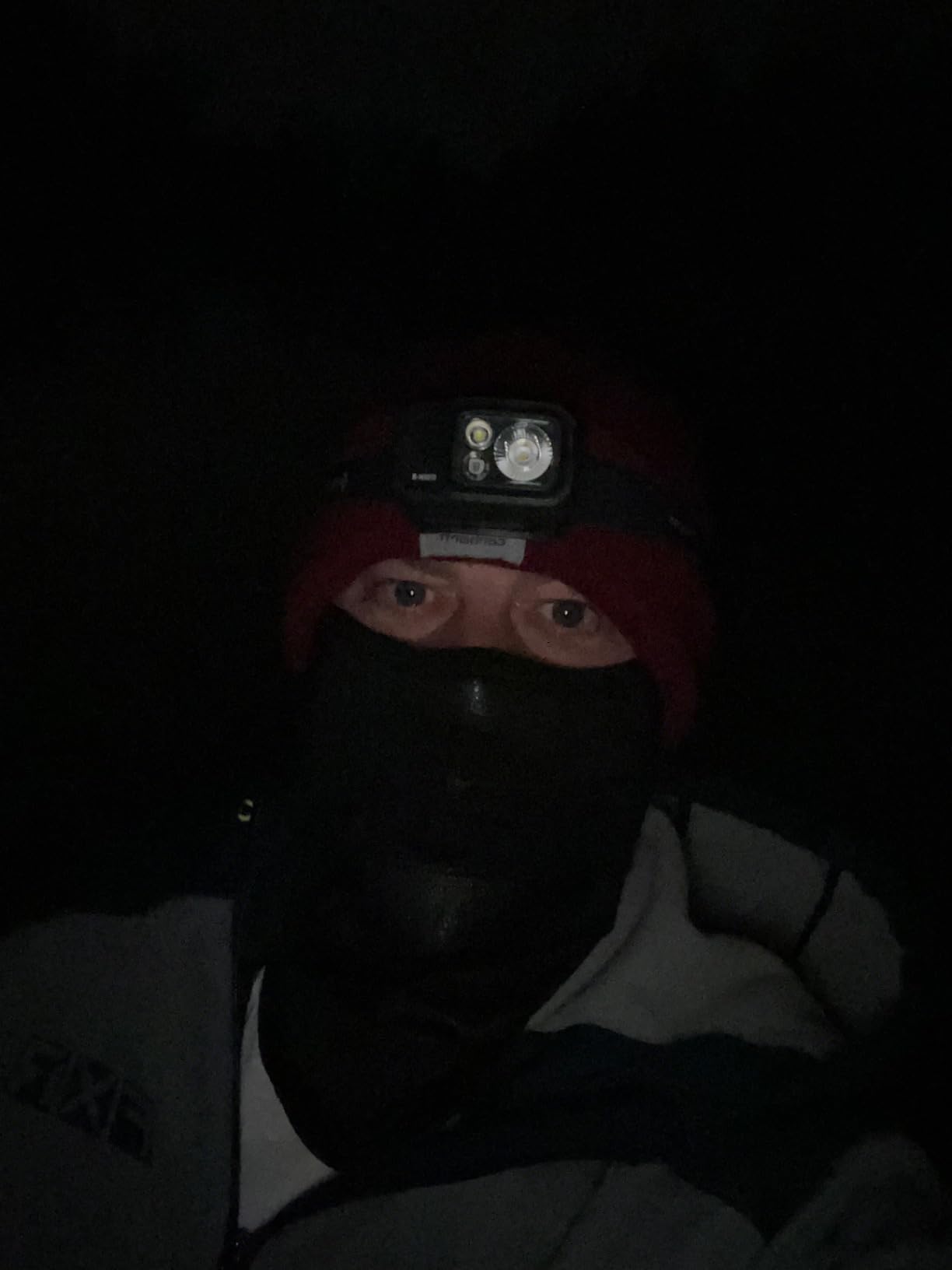 BLACK DIAMOND Storm 500-R Headlamp, Rechargeable, Dimmable Bright, BD Black | 500 lumens, red night vision, RGB night vision for route finding, camp tasks, and low-light navigation, Brightness Memory customer photo 1