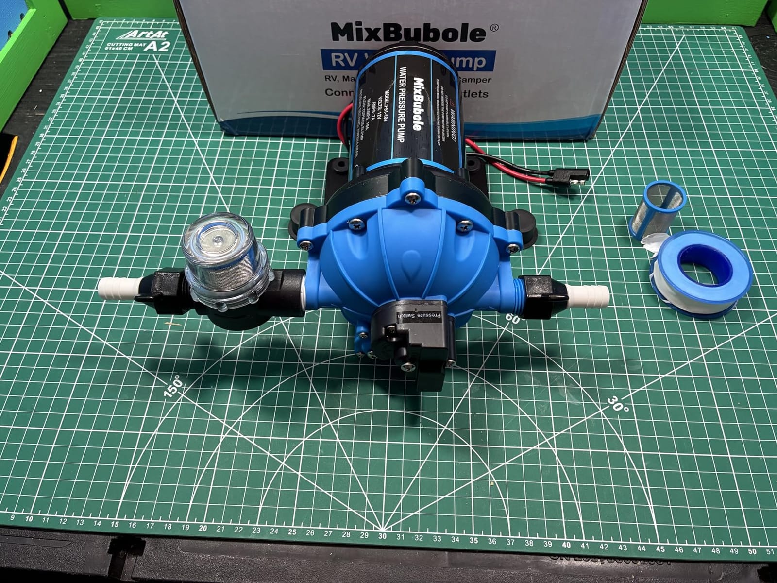 1.35HP Whole House Water Pressure Booster Pump 90PSI 115V Automatic Variable Speed Penmanent Mangnet Motor Constant Pressure Wireless App Control Compact Design for Home House Villa Apartmen customer photo 2