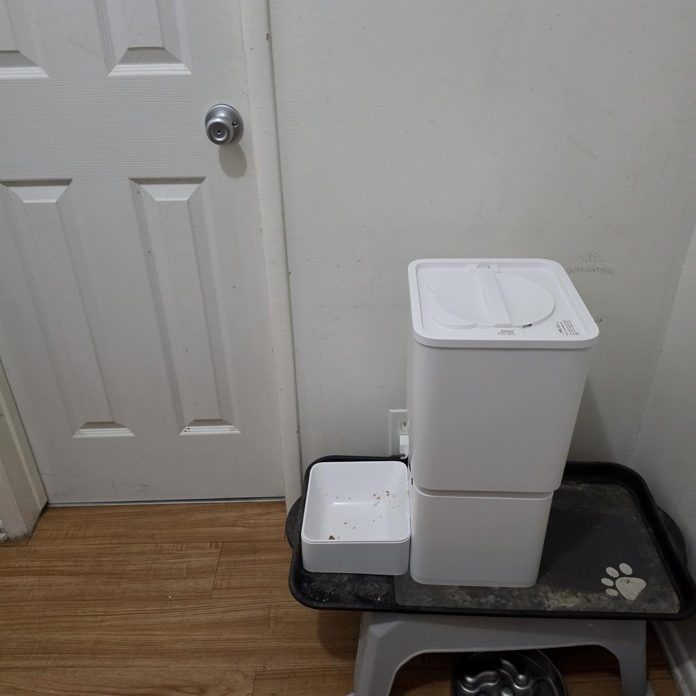 Automatic Dog Feeder Large Breed, 15L/63 Cups Auto Dog Food Dispenser customer photo 1