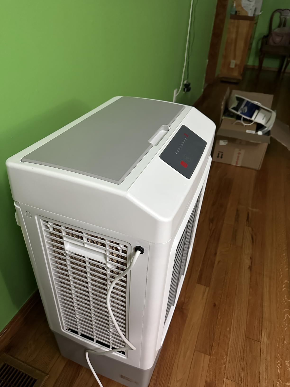 Windowless Air Conditioner Portable 1800CFM w/4 Modes&3 Speeds, 15H Timer, 3 Gal Tank for 24H Cooling 600Sq.Ft, 120°Swing Swamp Cooler Air Conditioner, Evaporative Air Cooler No Hose for Room customer photo 2