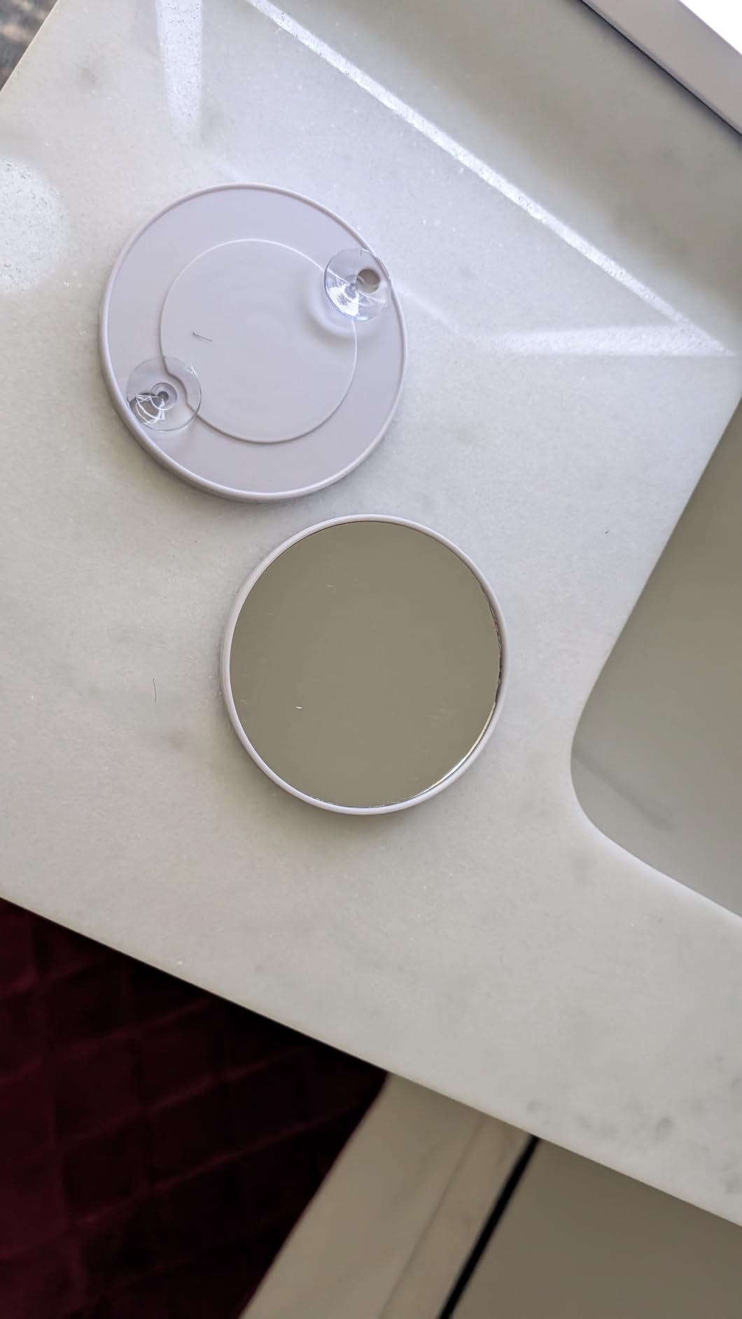 DECADENCE 17.3 x 13 in Lighted Makeup Mirror, 10X/5X Magnifiers customer photo 2