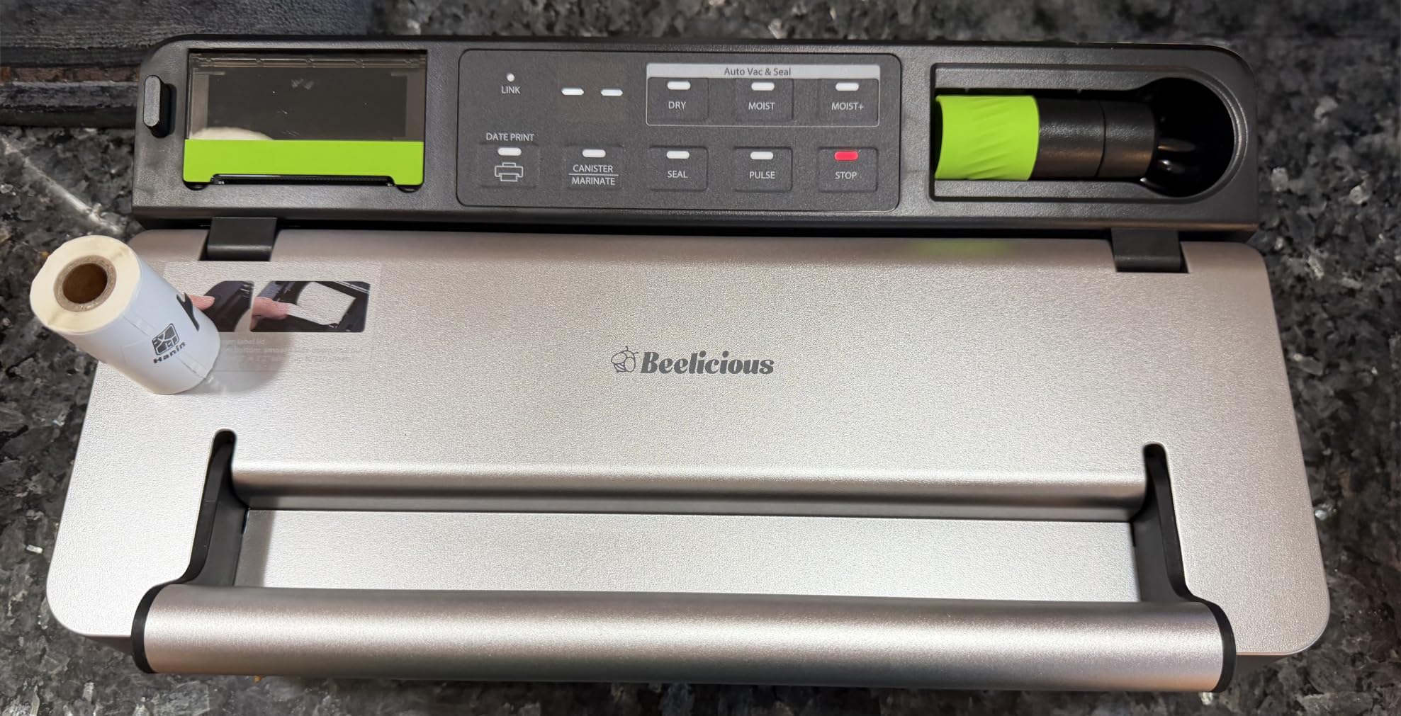 98kPa Smart Vacuum Sealer with FreshTrack Label Printing & Food Manager App customer photo 2
