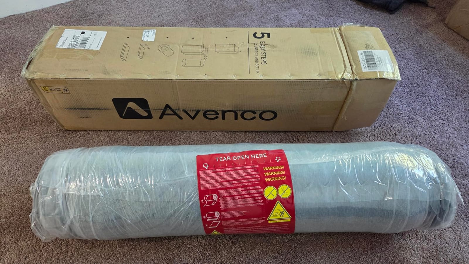 Avenco Queen Mattress 12 Inch, Luxury Hotel-Level Cooling Hybrid Mattress customer photo 2