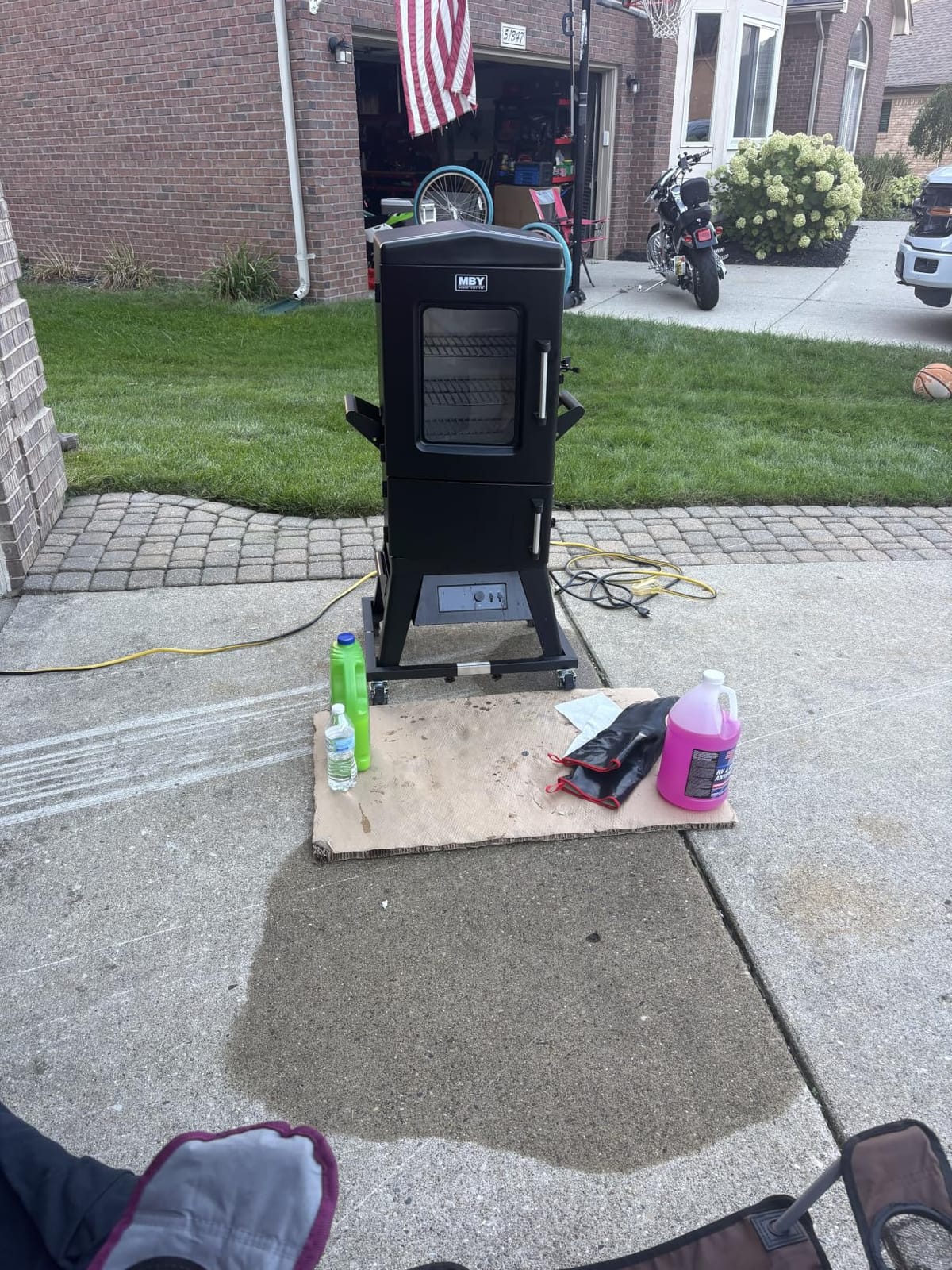 40 Inch Electric Smoker with Digital Controls & Meat Thermometer, Vertical BBQ Smoker with 4 Smoking Racks, Wood Chip Tray & Waterproof Cover, 633 Sq In Outdoor Smoker for Ribs, Brisket & Turkey customer photo 1