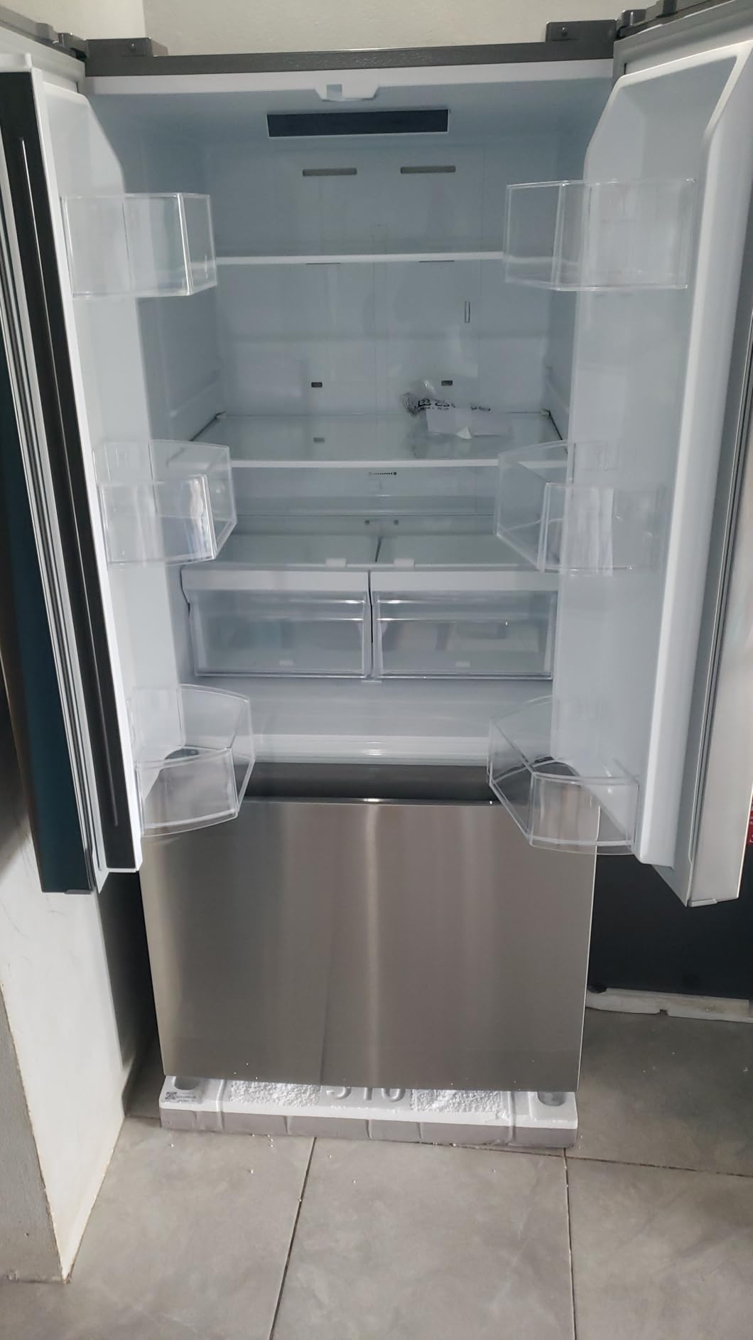 KoolMore 30 Inch 20 Cu Ft Top Freezer Refrigerator, Stainless Steel, Freestanding Full Size Fridge Freezer for Home Kitchen or Garage customer photo 1