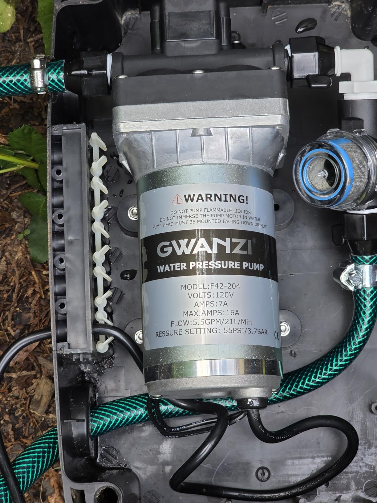 1HP Whole House Water Pressure Booster Pump 90PSI 115V Automatic Variable Speed Penmanent Mangnet Motor Constant Pressure Wireless App Control Compact Design for Home House Villa Apartmen customer photo 1