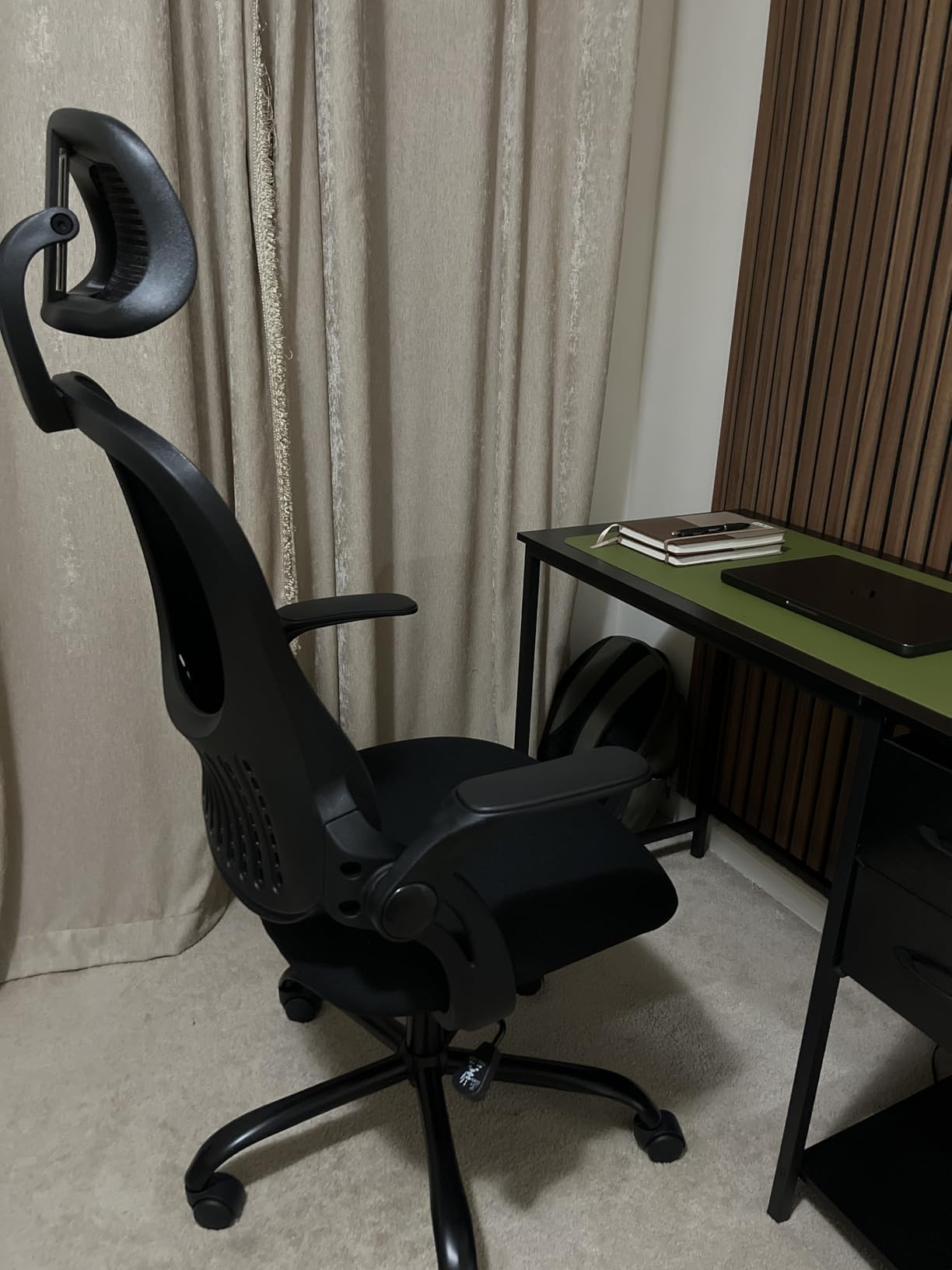 Sweetcrispy Computer Desk Chair, Mesh Office Chair with Lumbar Support customer photo 1