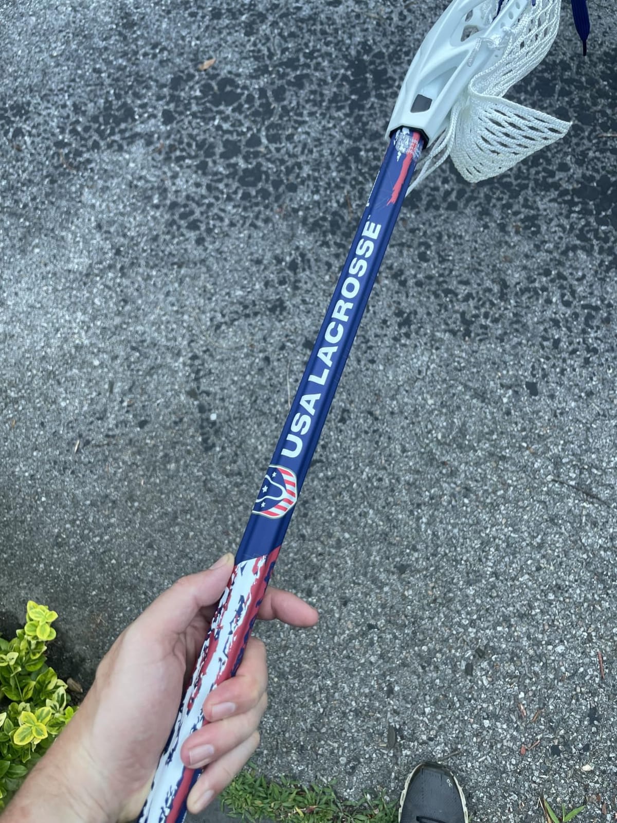 Franklin Sports USA Lacrosse Youth Sticks customer photo 2
