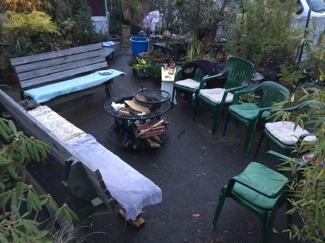 Outdoor Fire Pits for Outside Wood Burning Fire Pit with Cooking Grill customer photo 2