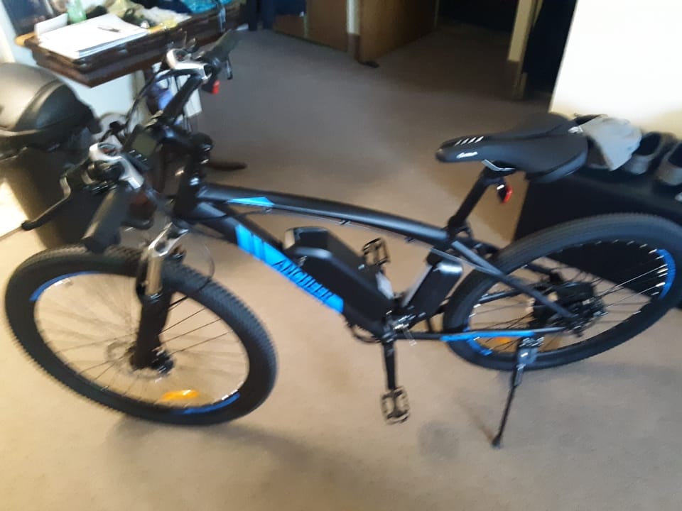 ANCHEER Electric Bike for Adults, 27.5”Electric Mountain Bike with 750W Peak Motor, 48V 499Wh Battery, Up to 60 Miles, Fast 3-Hour Charging, 21-Speed Ebike customer photo 1