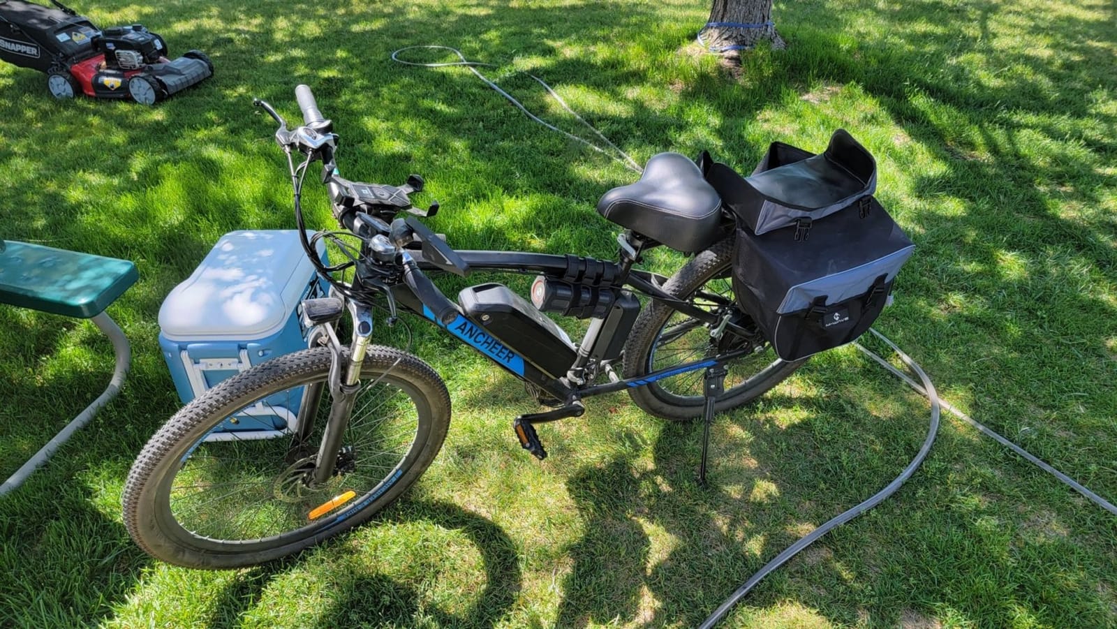 ANCHEER Electric Bike for Adults, 27.5”Electric Mountain Bike with 750W Peak Motor, 48V 499Wh Battery, Up to 60 Miles, Fast 3-Hour Charging, 21-Speed Ebike customer photo 2