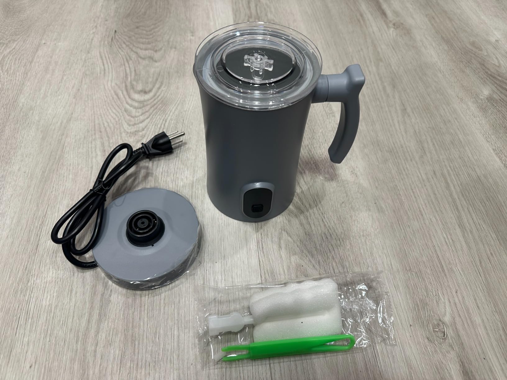Liksiy Milk Frother and Steamer, 4-in-1 Electric Milk Frother for Hot & Cold Foam, Quiet Coffee Frother and Milk Warmer for Latte, Cappuccino and Macchiato, Black customer photo 1