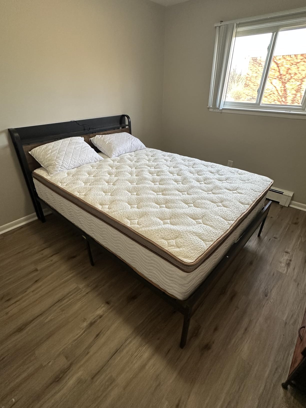 BedStory Firm King Mattress 14 Inch, Hybrid Mattress Orthopedic Support customer photo 1