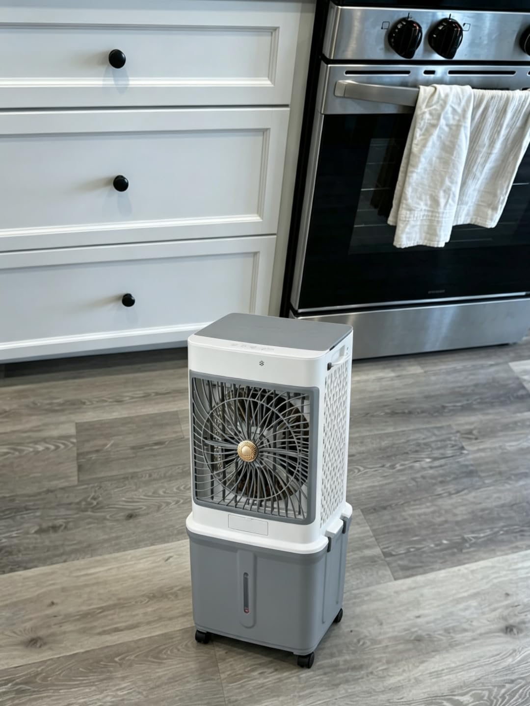 Swamp Coolers with 10 GAL Water Tank, Portable Air Conditioners Windowless customer photo 1